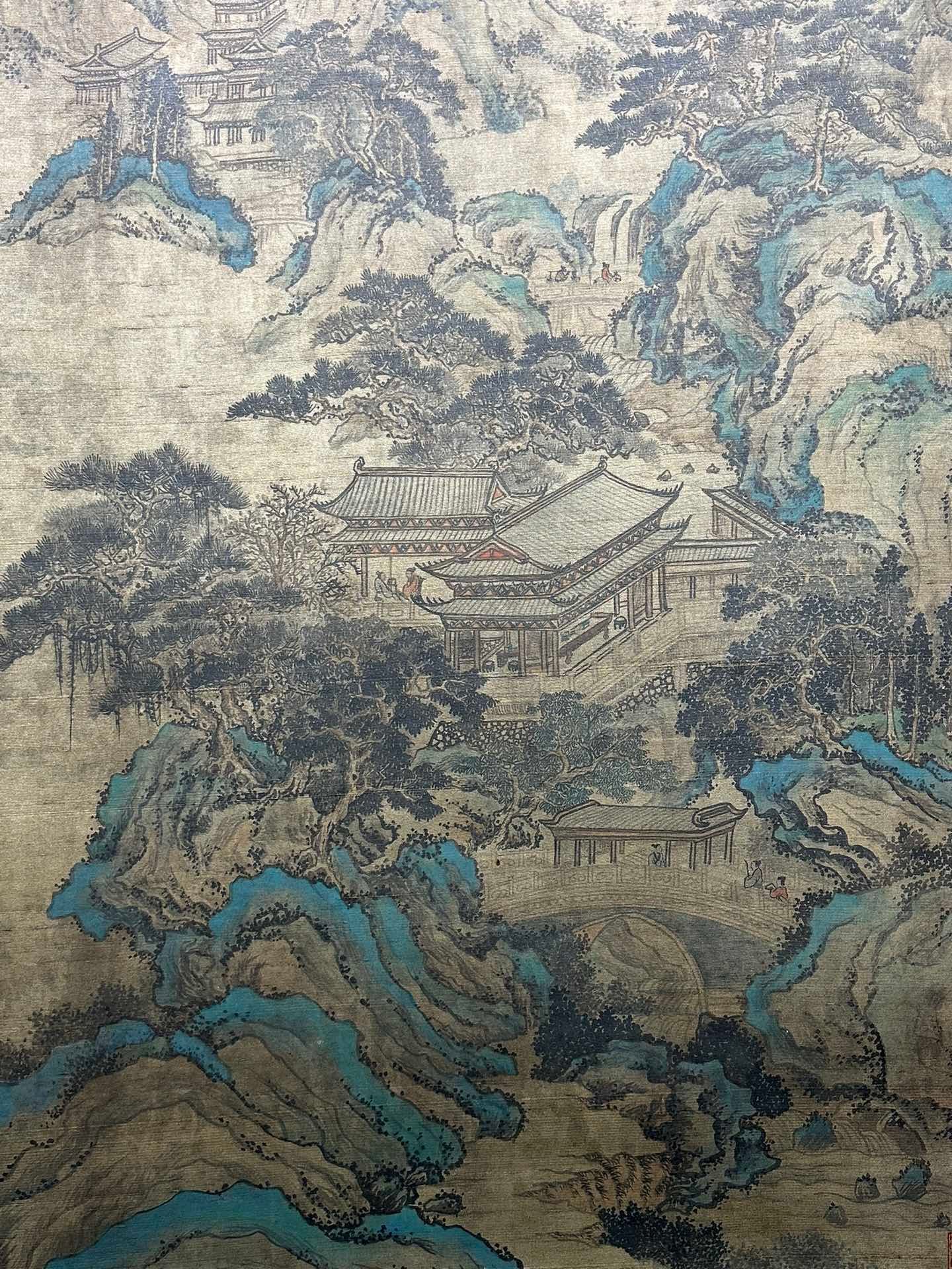 Chinese scroll painting Zhao Boduo