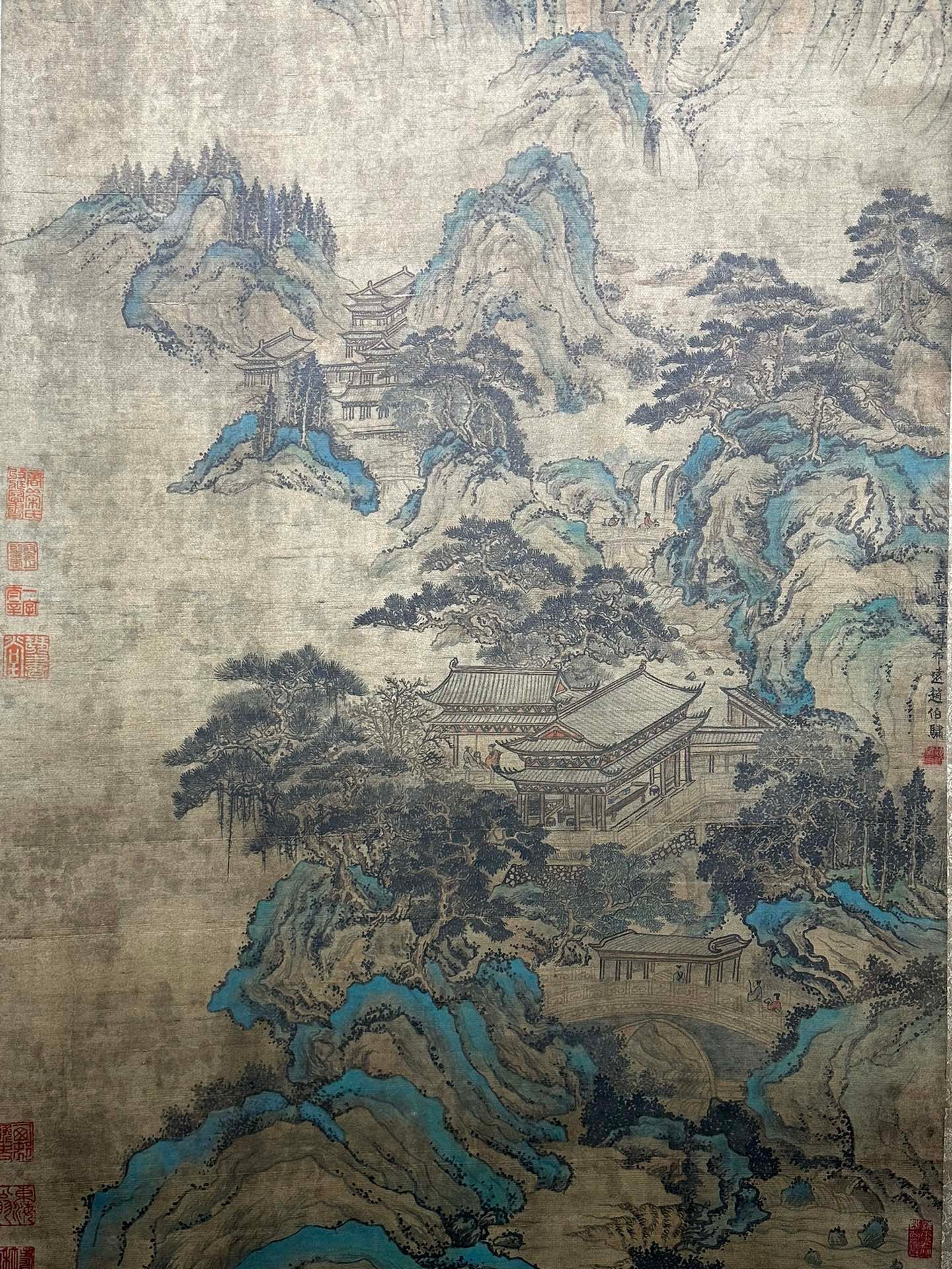 Chinese scroll painting Zhao Boduo