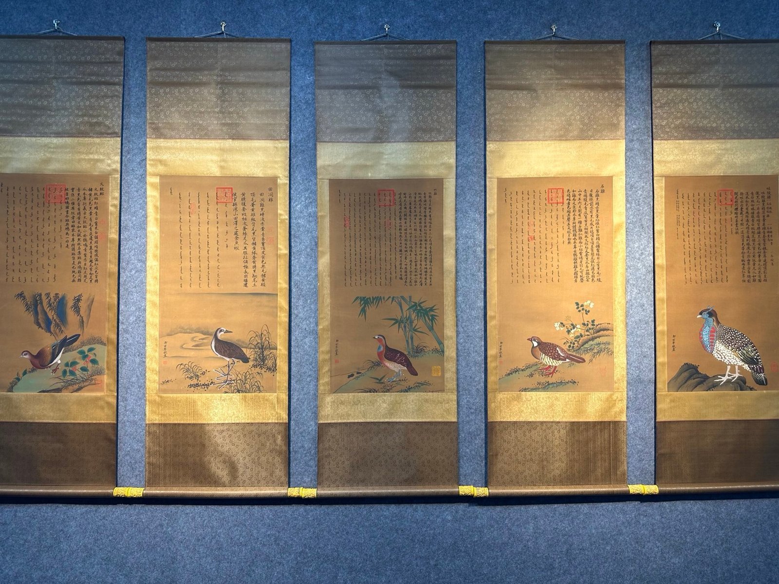 Chinese scroll painting Giuseppe Gasdione