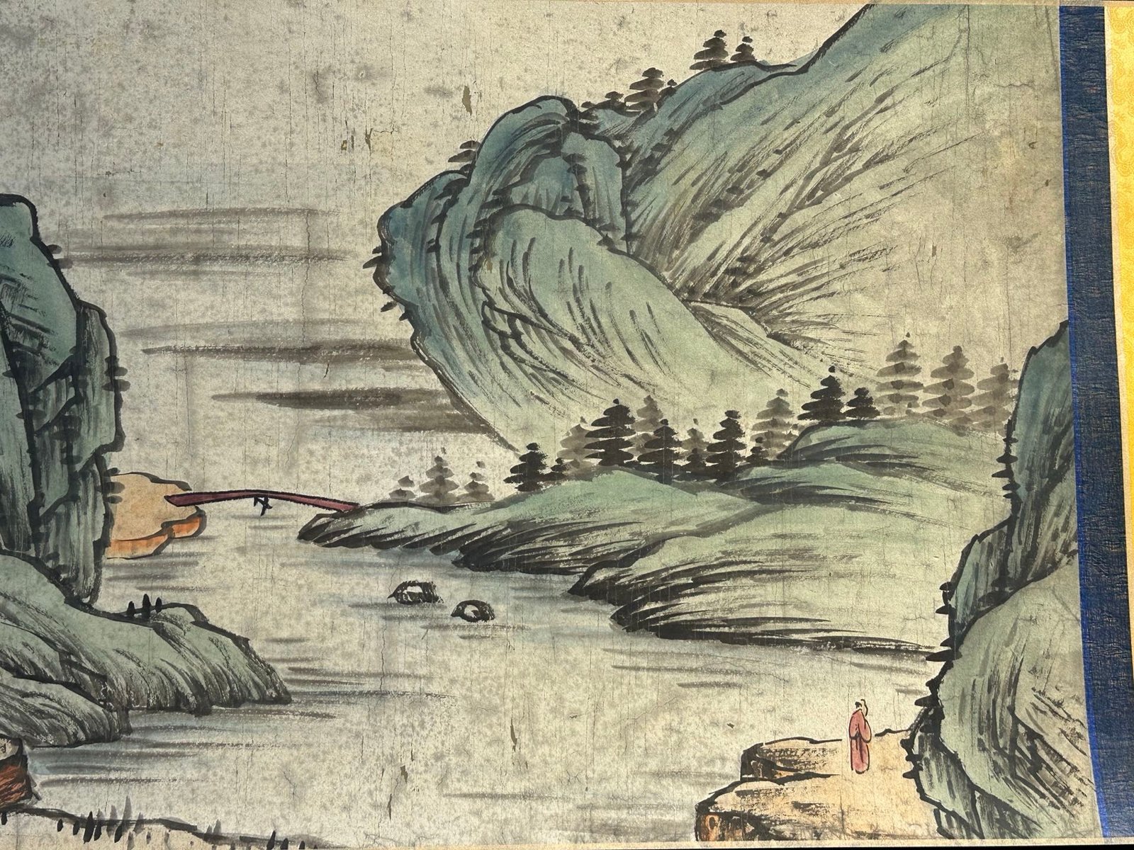 Chinese scroll painting Qi Baishi