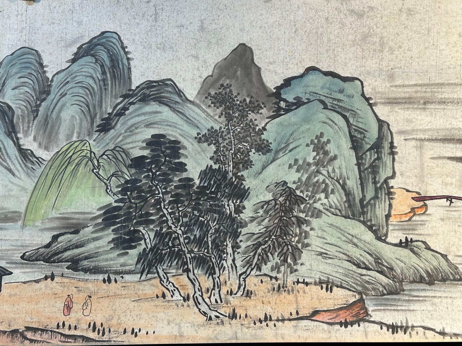 Chinese scroll painting Qi Baishi