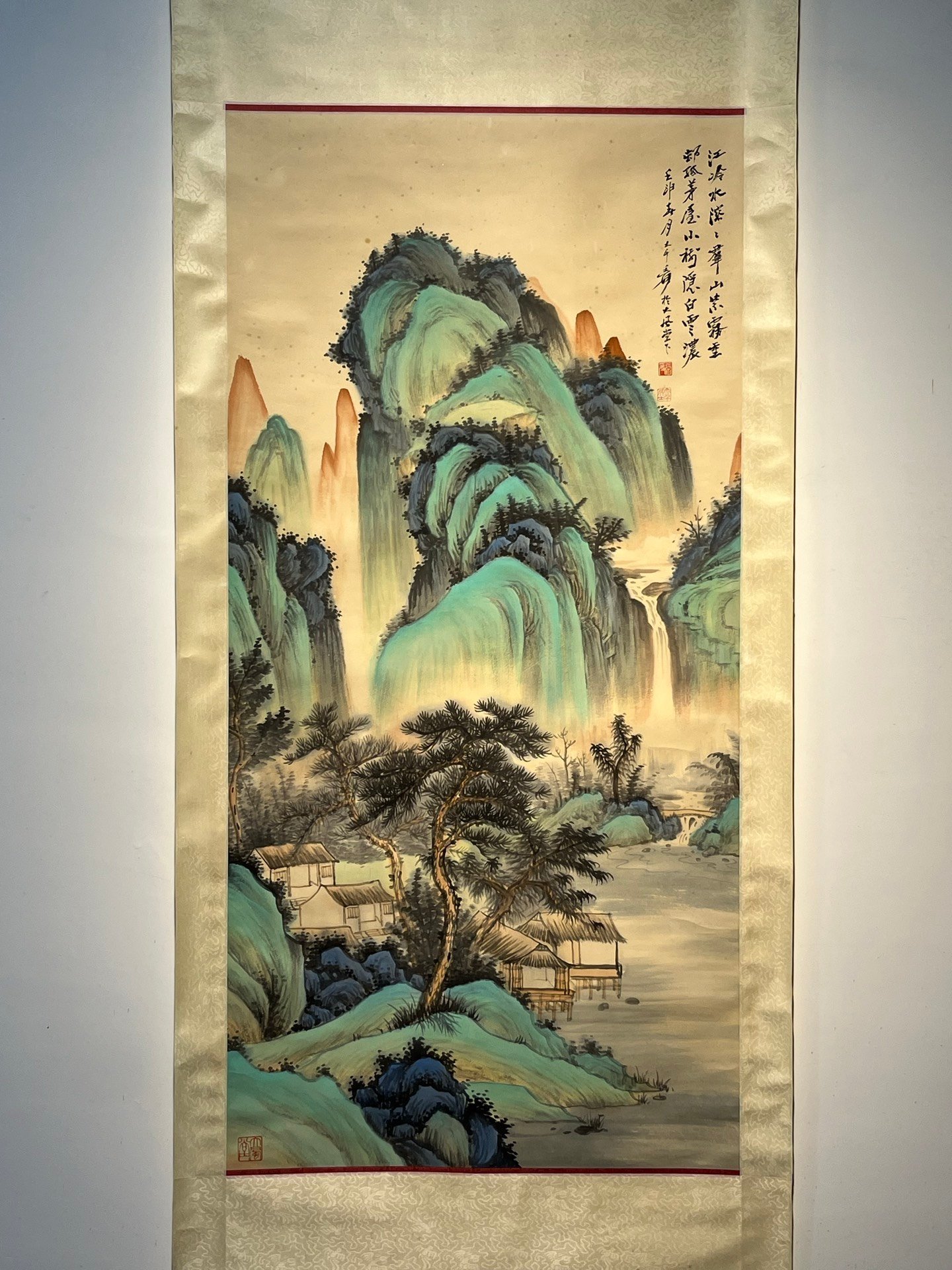 Chinese scroll painting Zhang Daqian