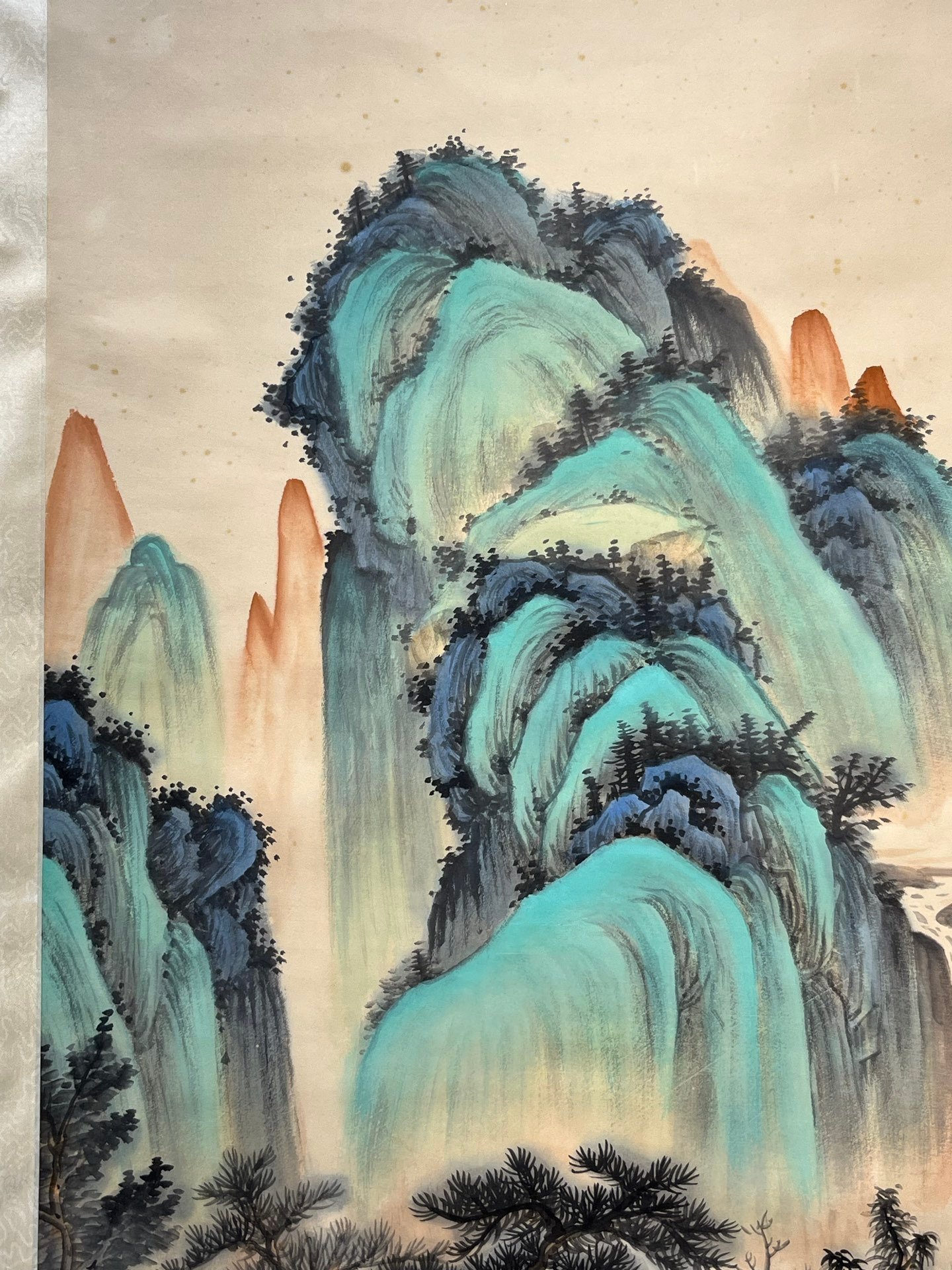 Chinese scroll painting Zhang Daqian