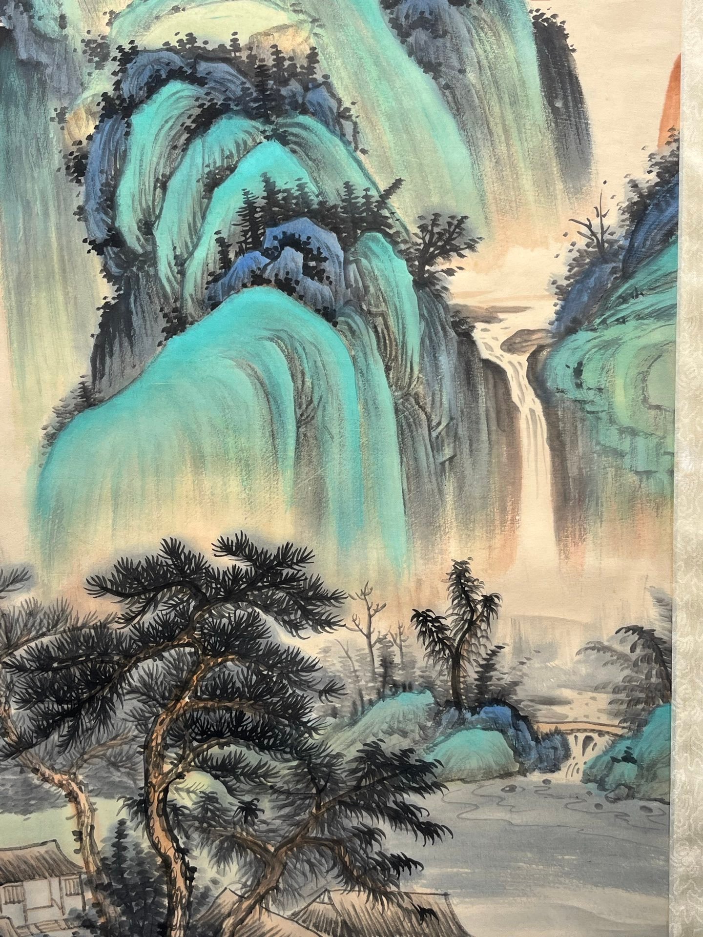 Chinese scroll painting Zhang Daqian