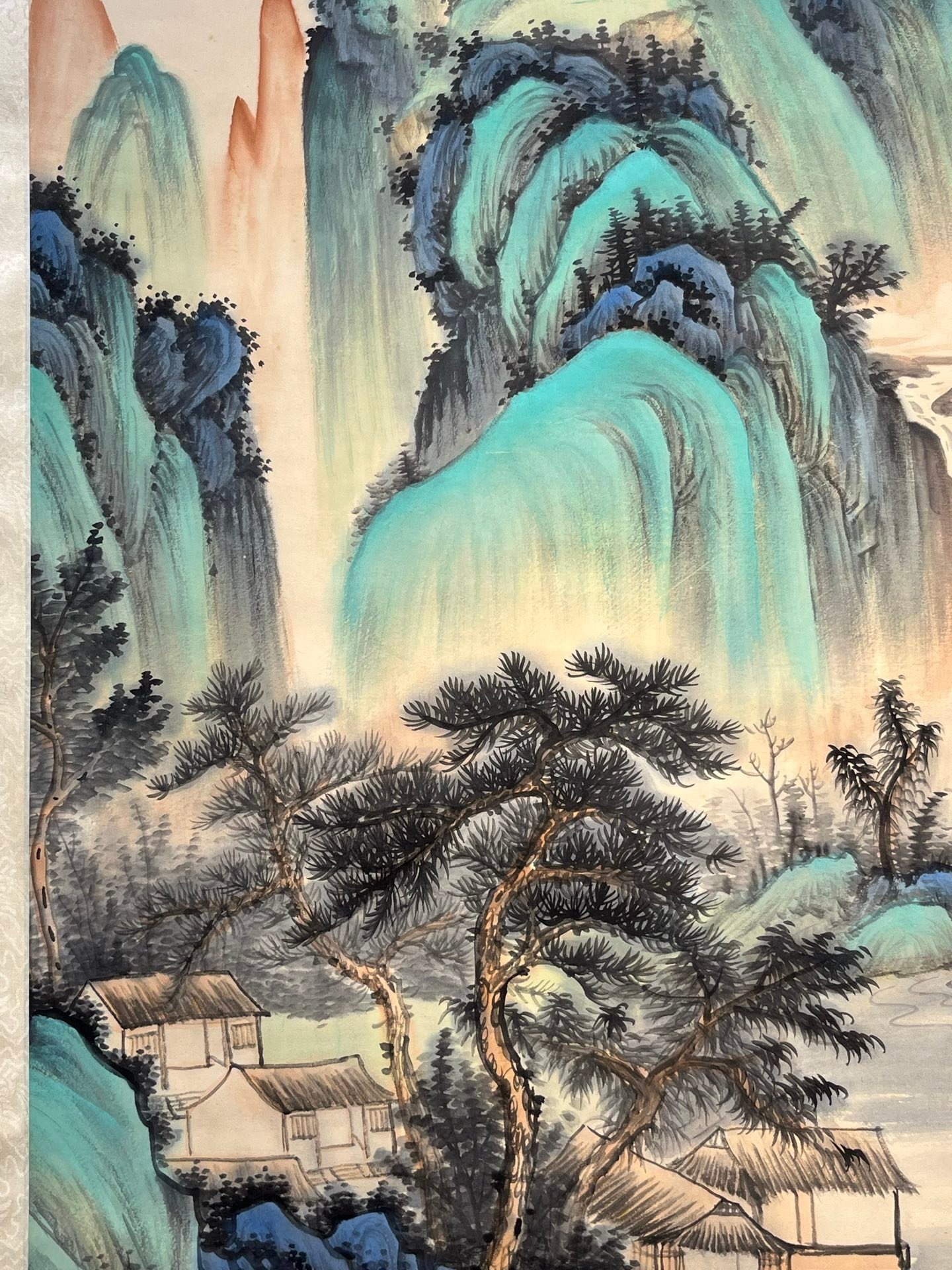 Chinese scroll painting Zhang Daqian