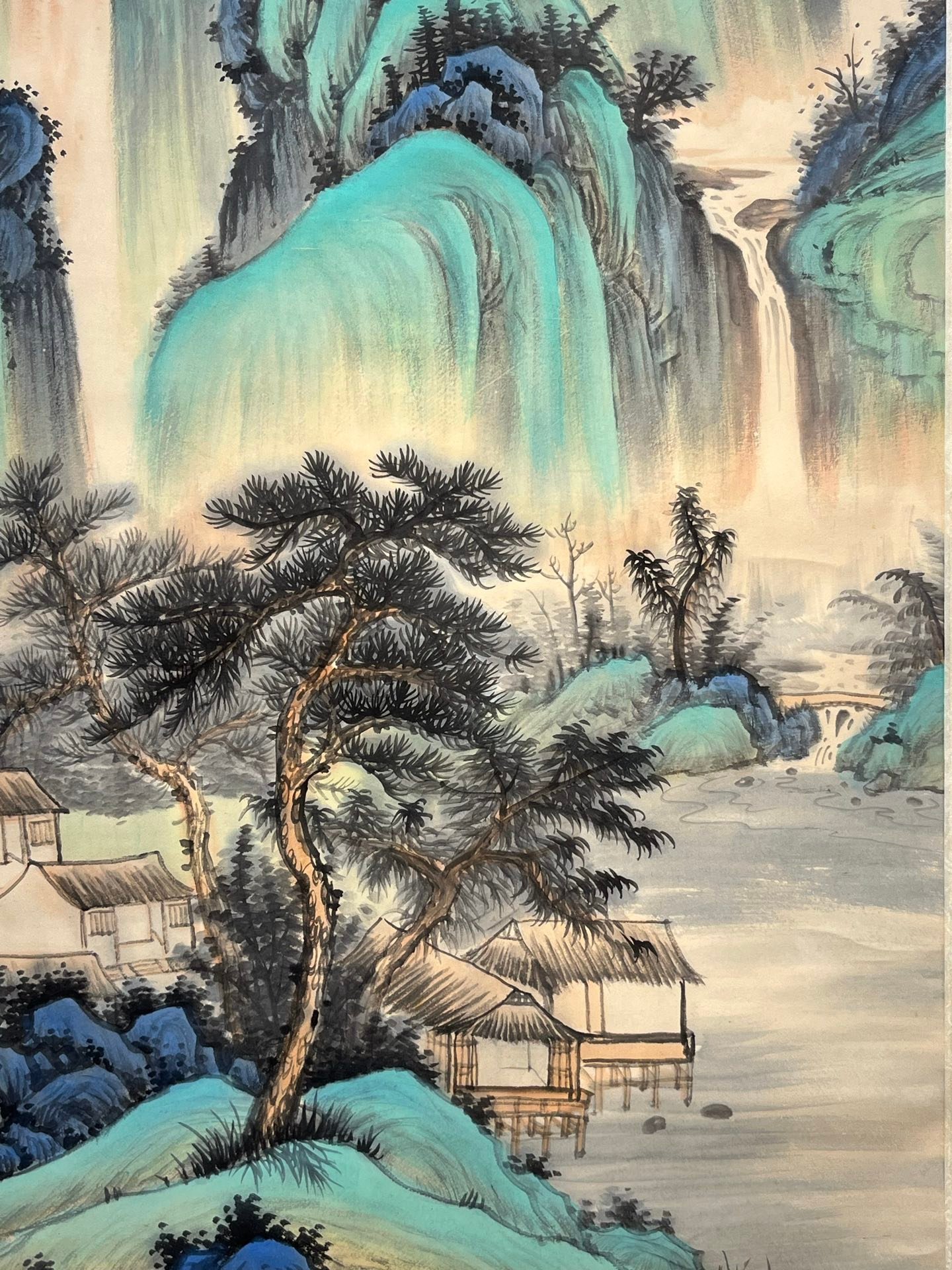 Chinese scroll painting Zhang Daqian