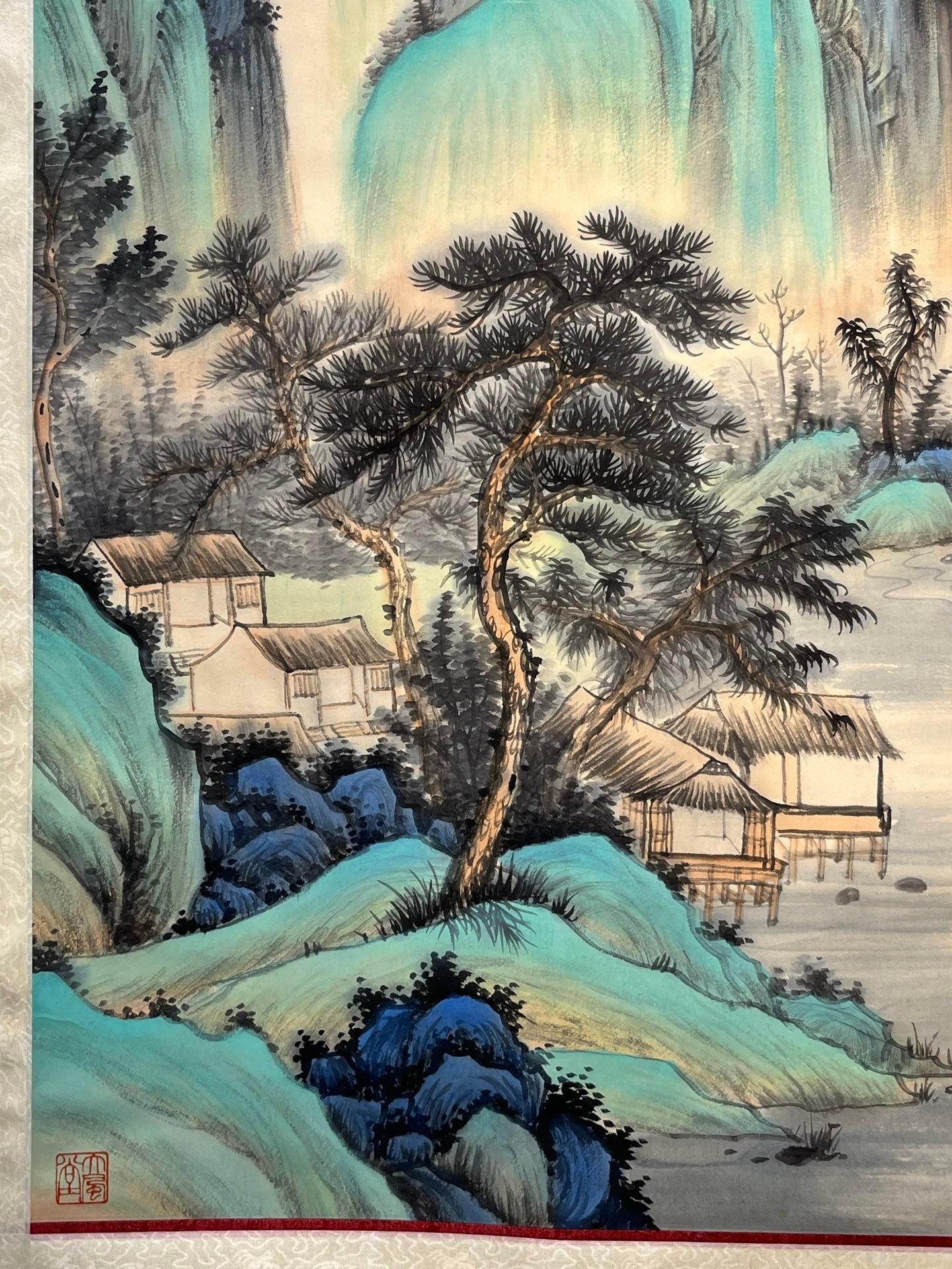 Chinese scroll painting Zhang Daqian