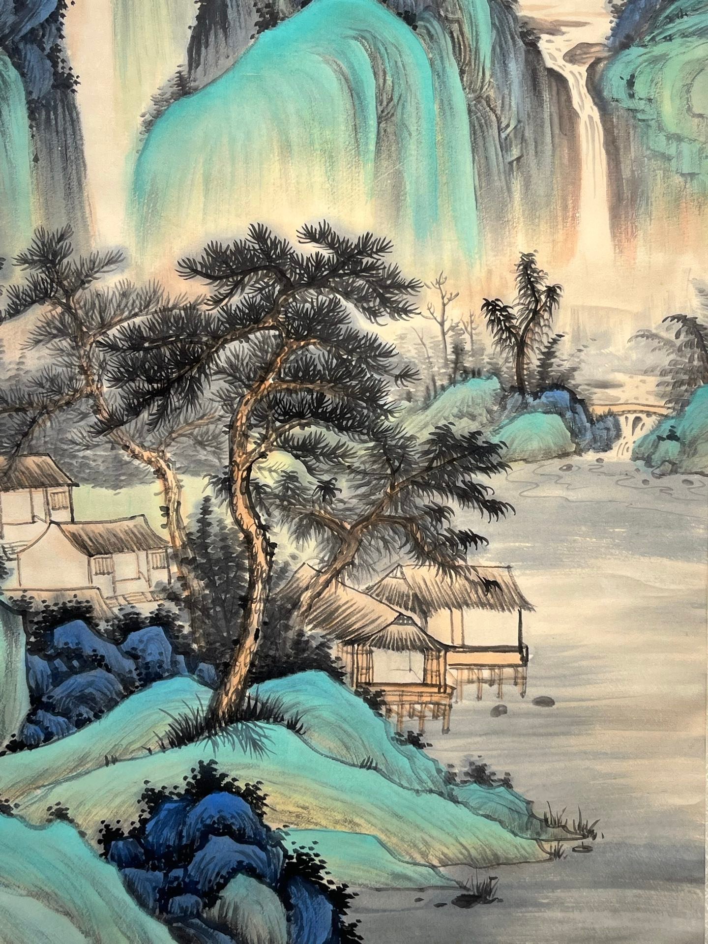 Chinese scroll painting Zhang Daqian