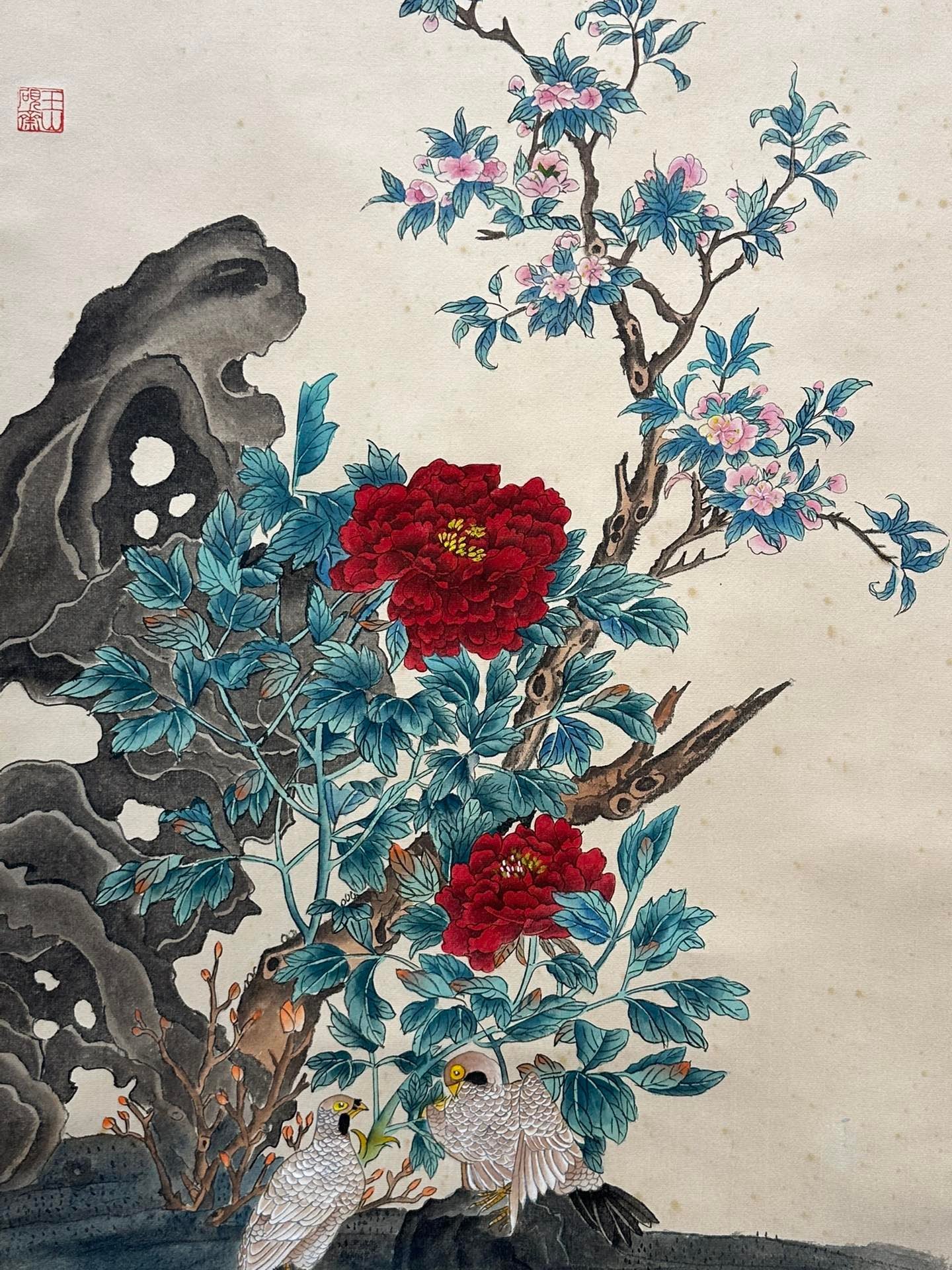 Chinese scroll painting Yu Feiyan