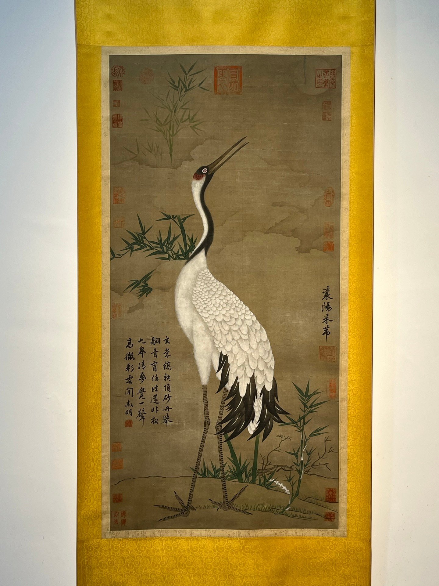 Chinese scroll painting Mi Fu