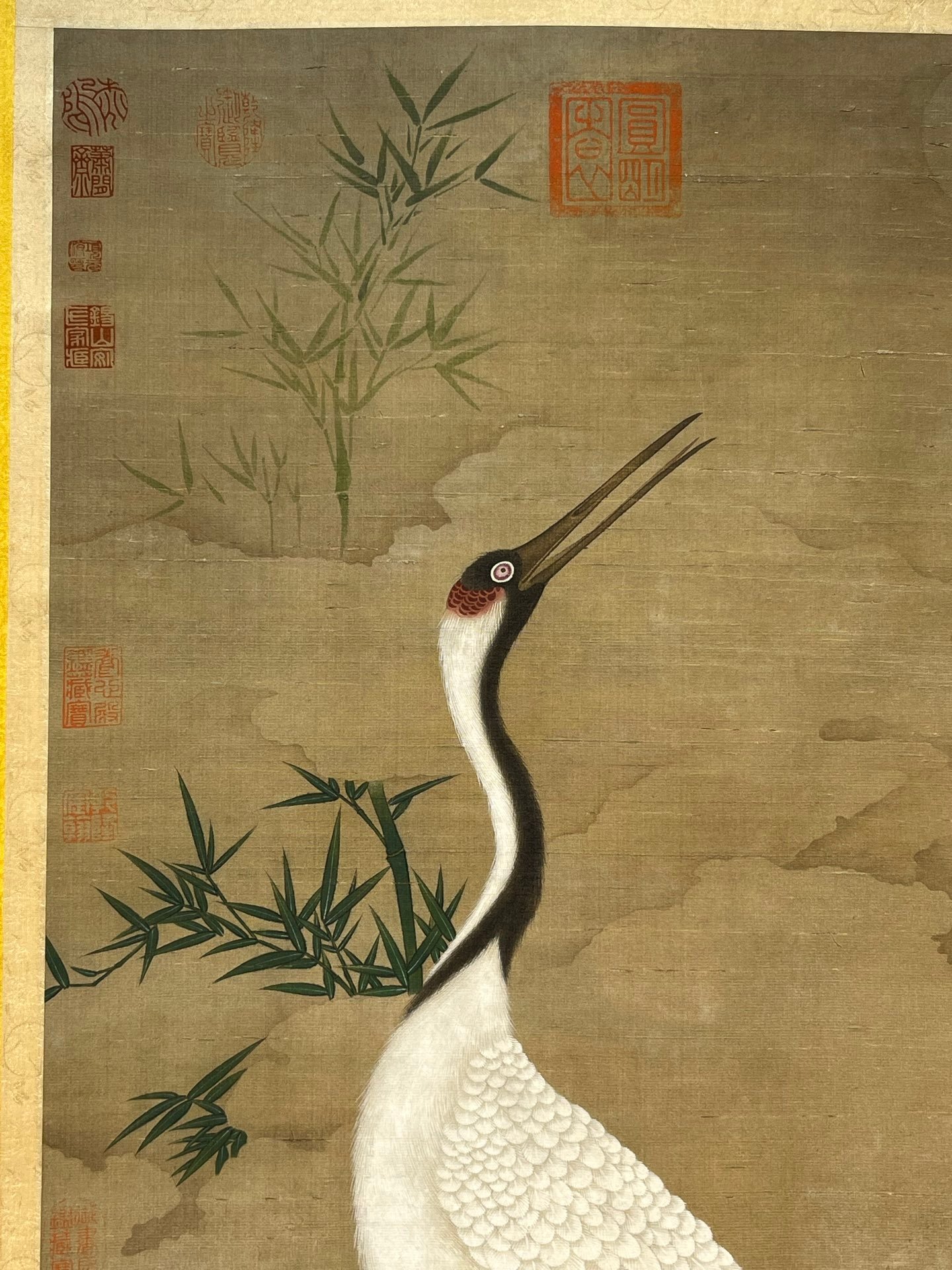 Chinese scroll painting Mi Fu