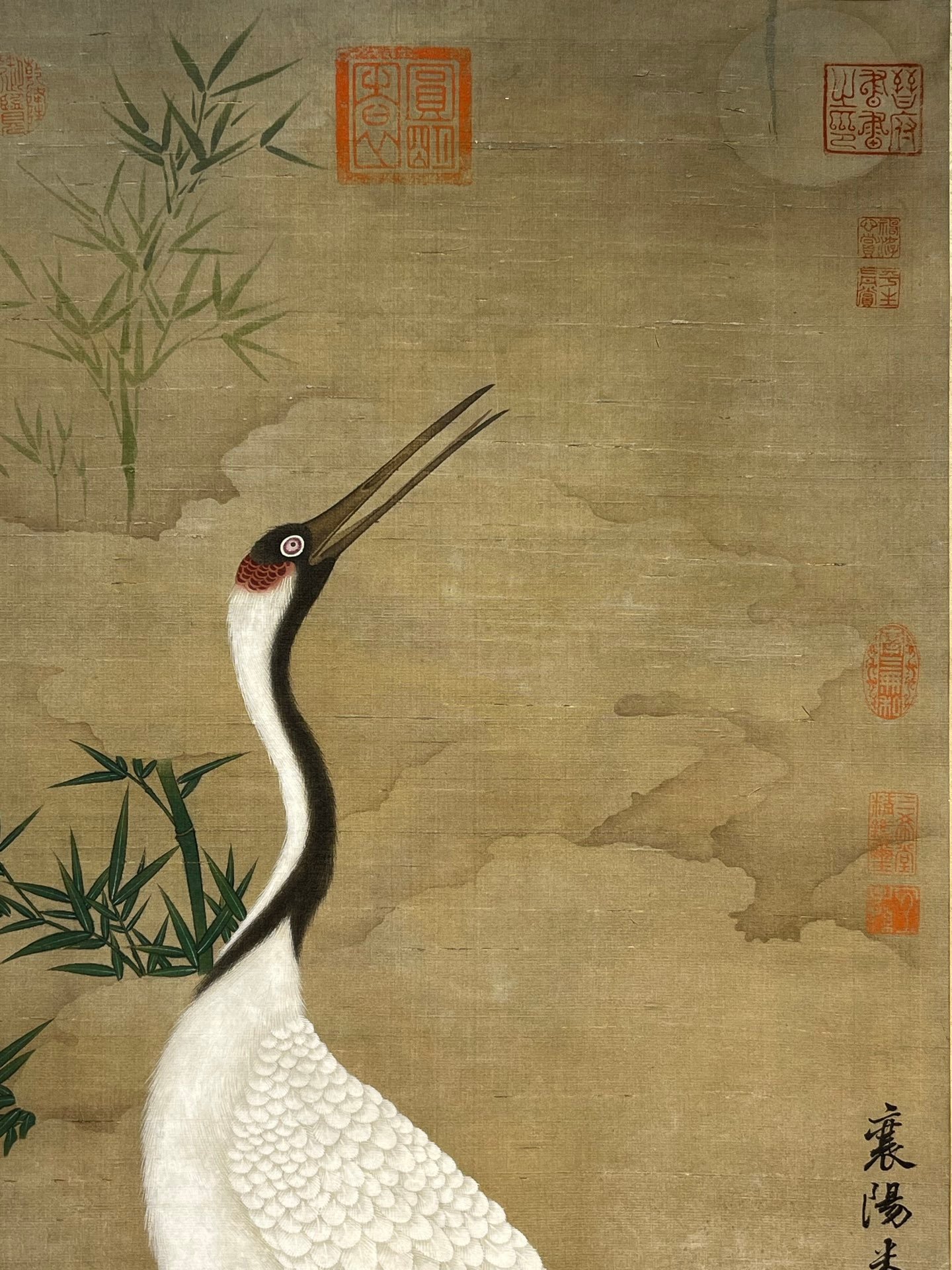 Chinese scroll painting Mi Fu