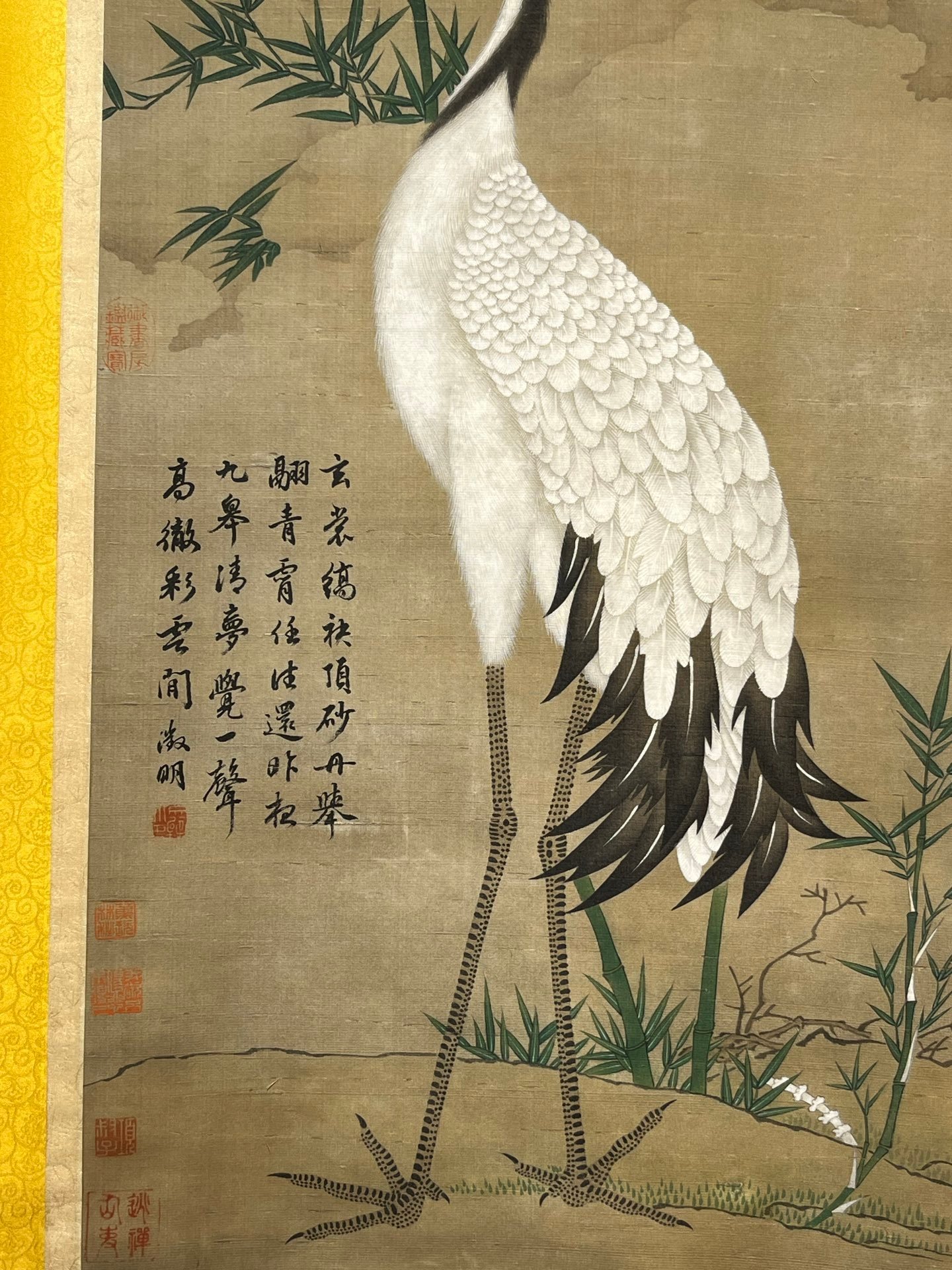 Chinese scroll painting Mi Fu