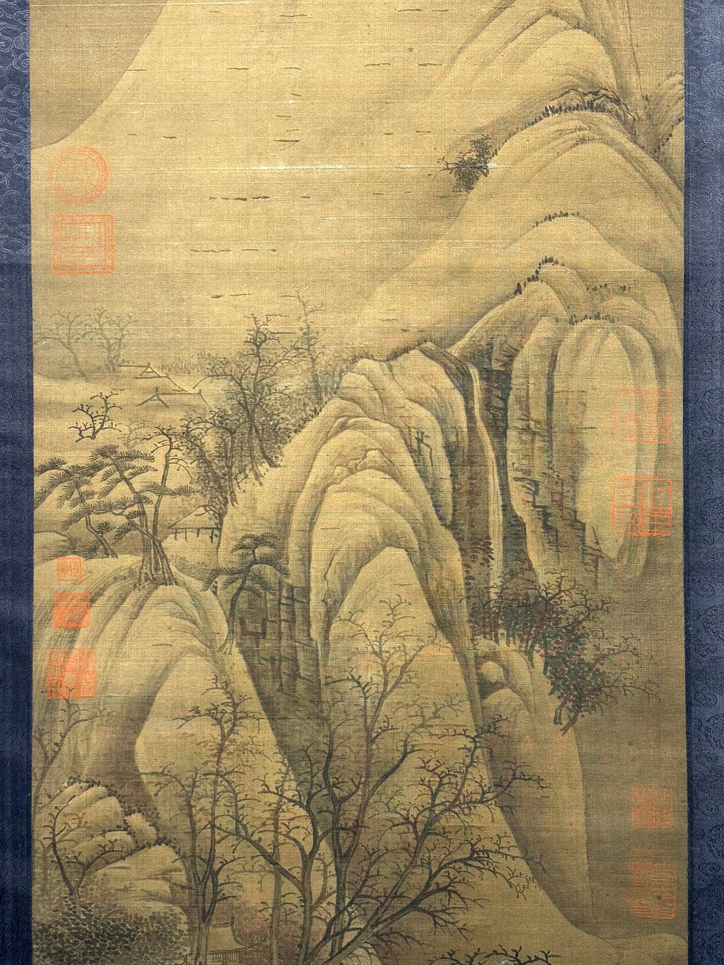 Chinese scroll painting Guan Tong