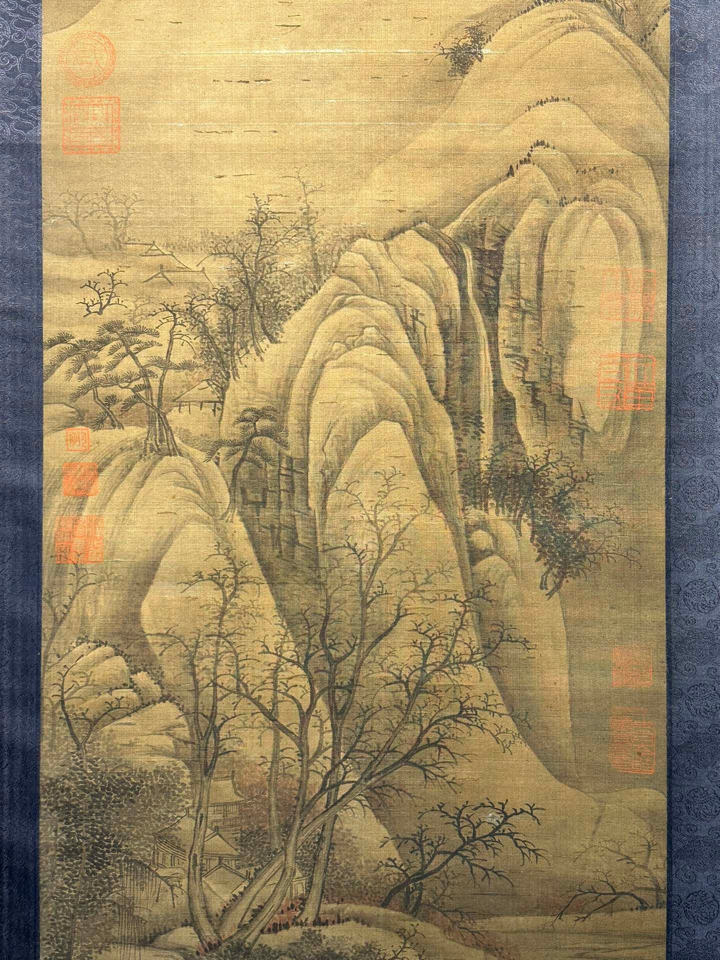 Chinese scroll painting Guan Tong