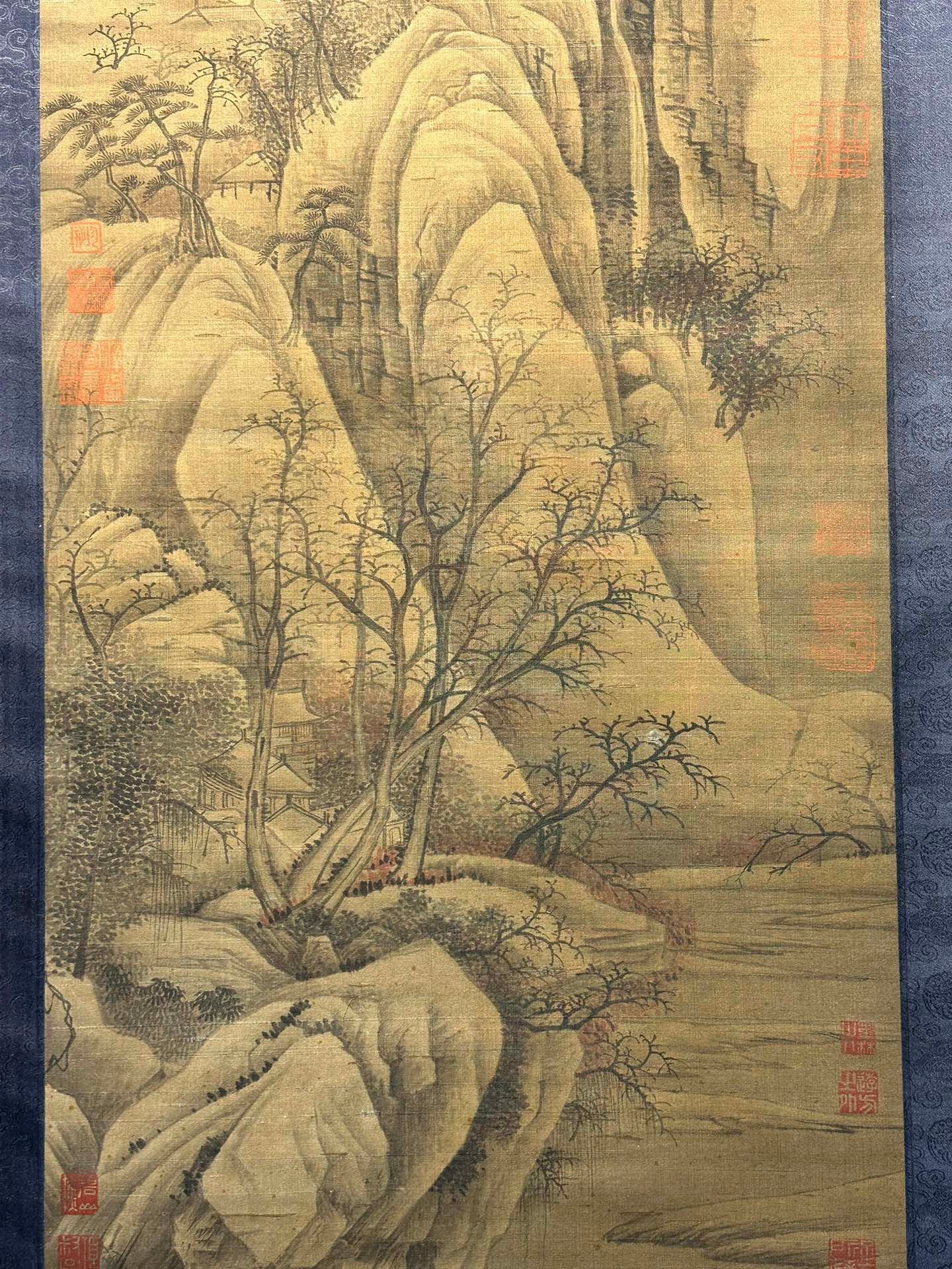 Chinese scroll painting Guan Tong