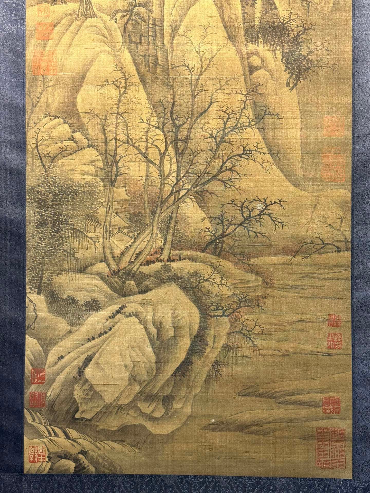 Chinese scroll painting Guan Tong