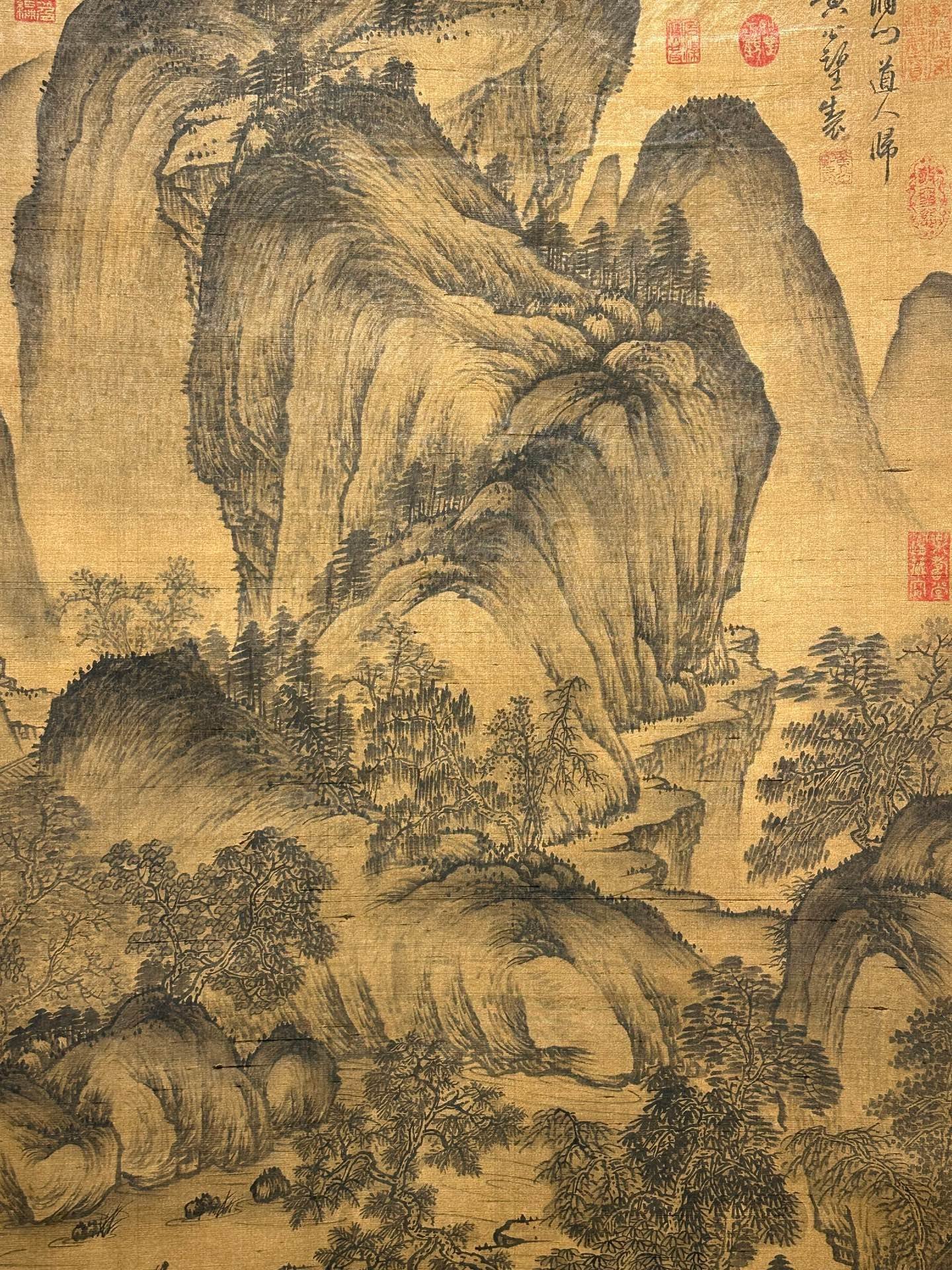 Chinese scroll painting Huang Gongwang