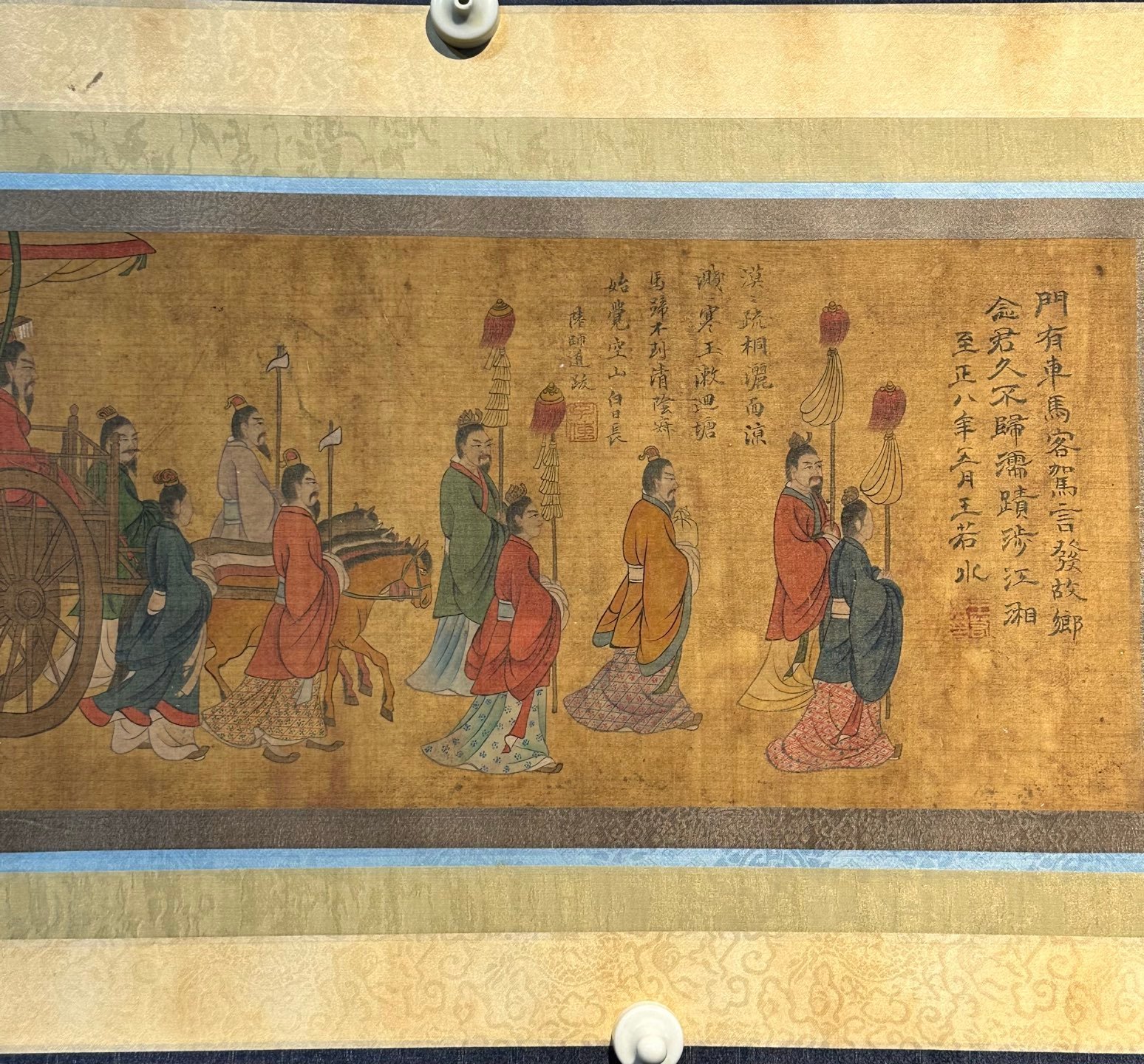 Chinese scroll painting Wang Zhenpeng