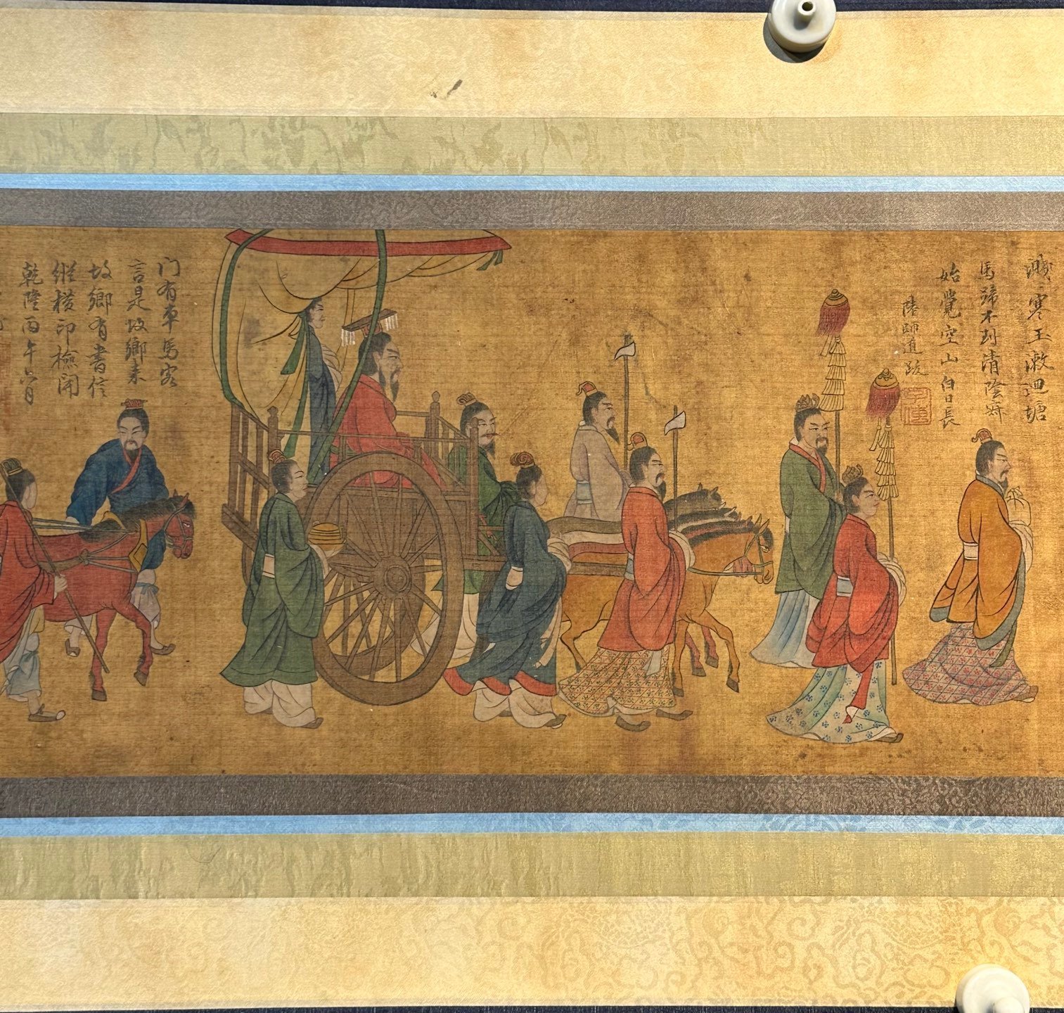 Chinese scroll painting Wang Zhenpeng