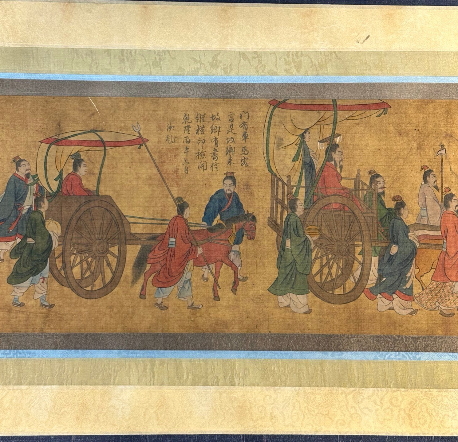 Chinese scroll painting Wang Zhenpeng