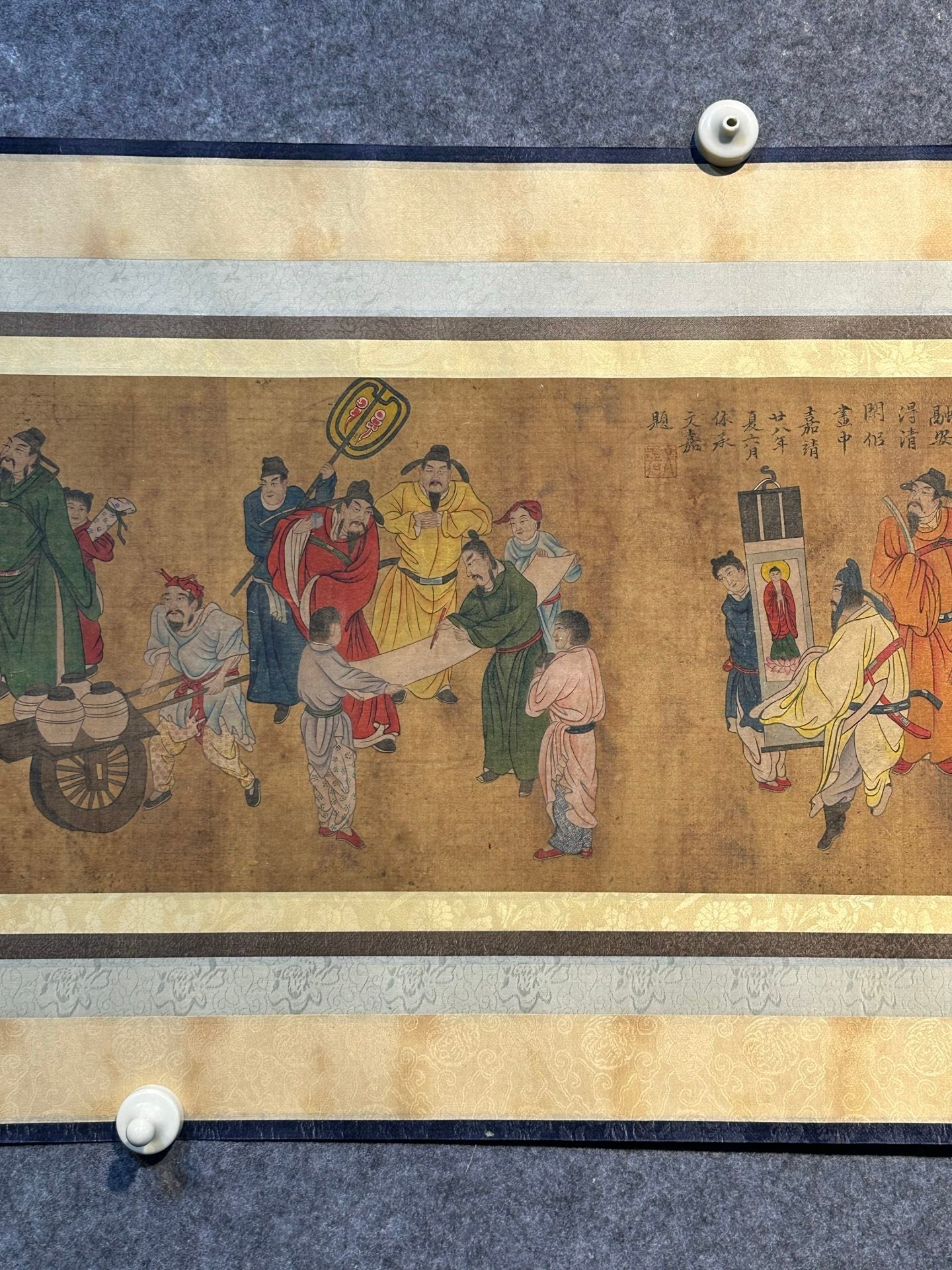 Chinese scroll painting Wang Zhenpeng