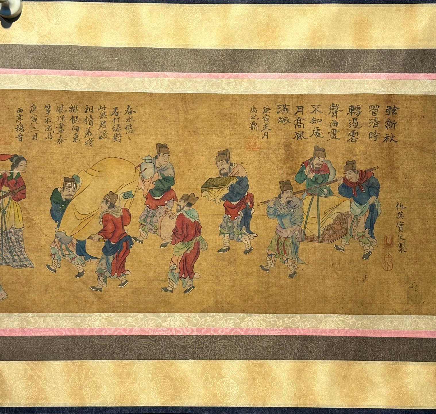Chinese scroll painting Qiu Ying