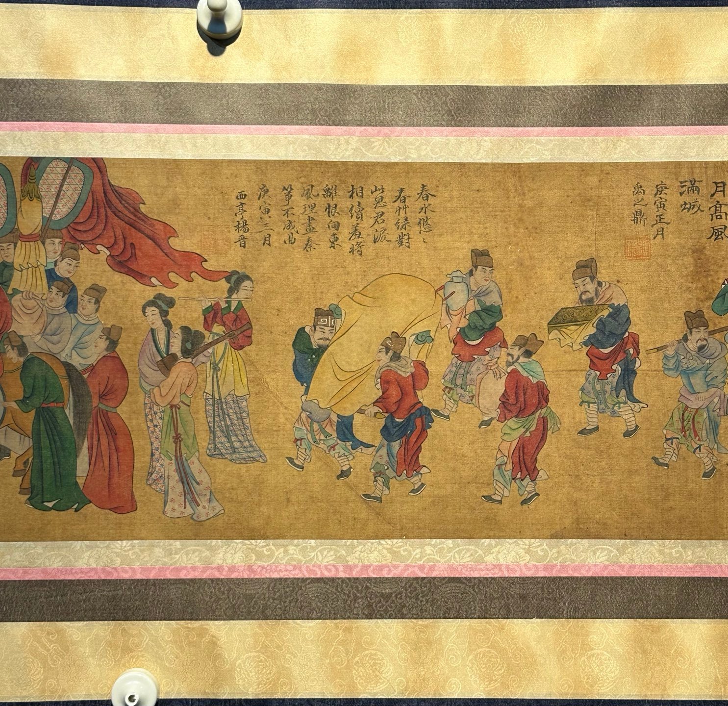 Chinese scroll painting Qiu Ying