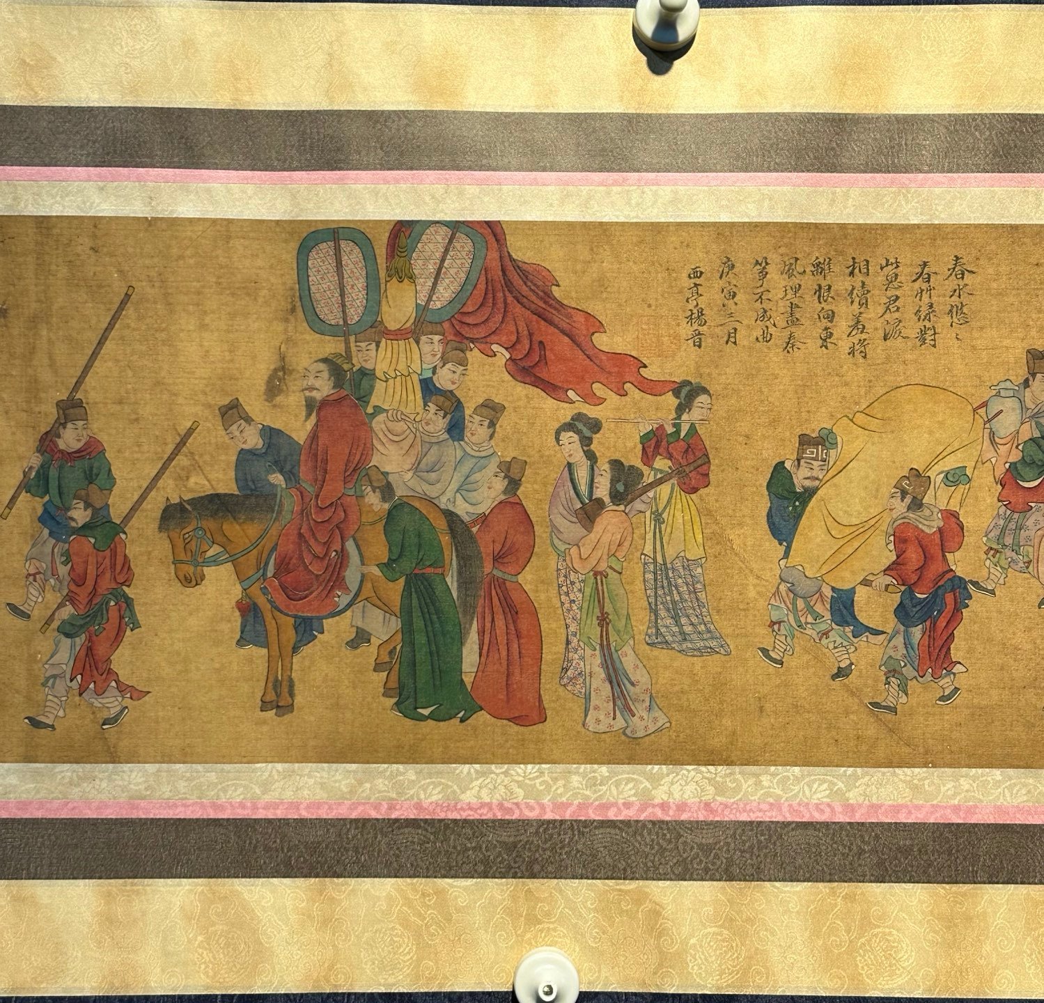 Chinese scroll painting Qiu Ying