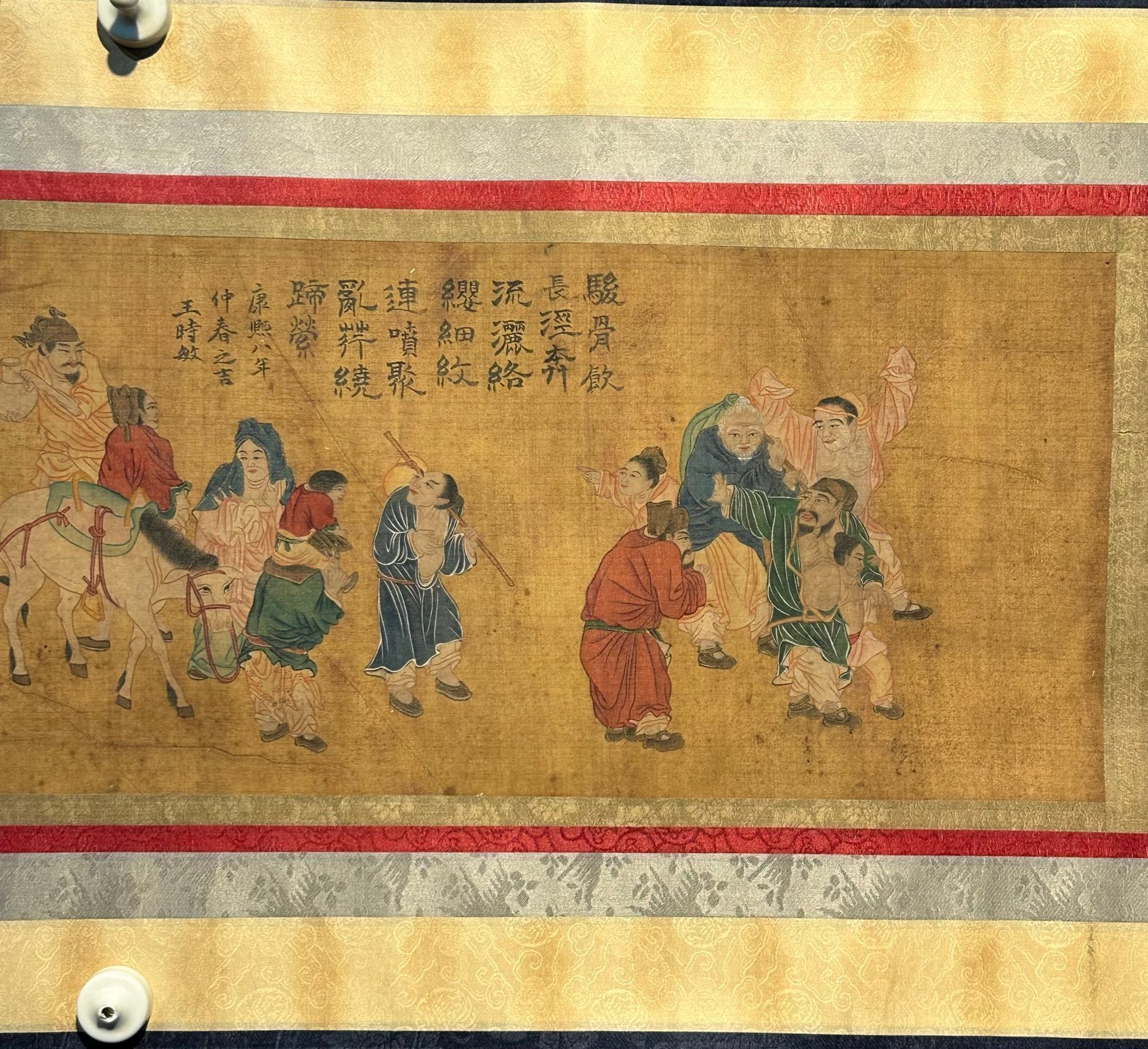Chinese scroll painting Qiu Ying