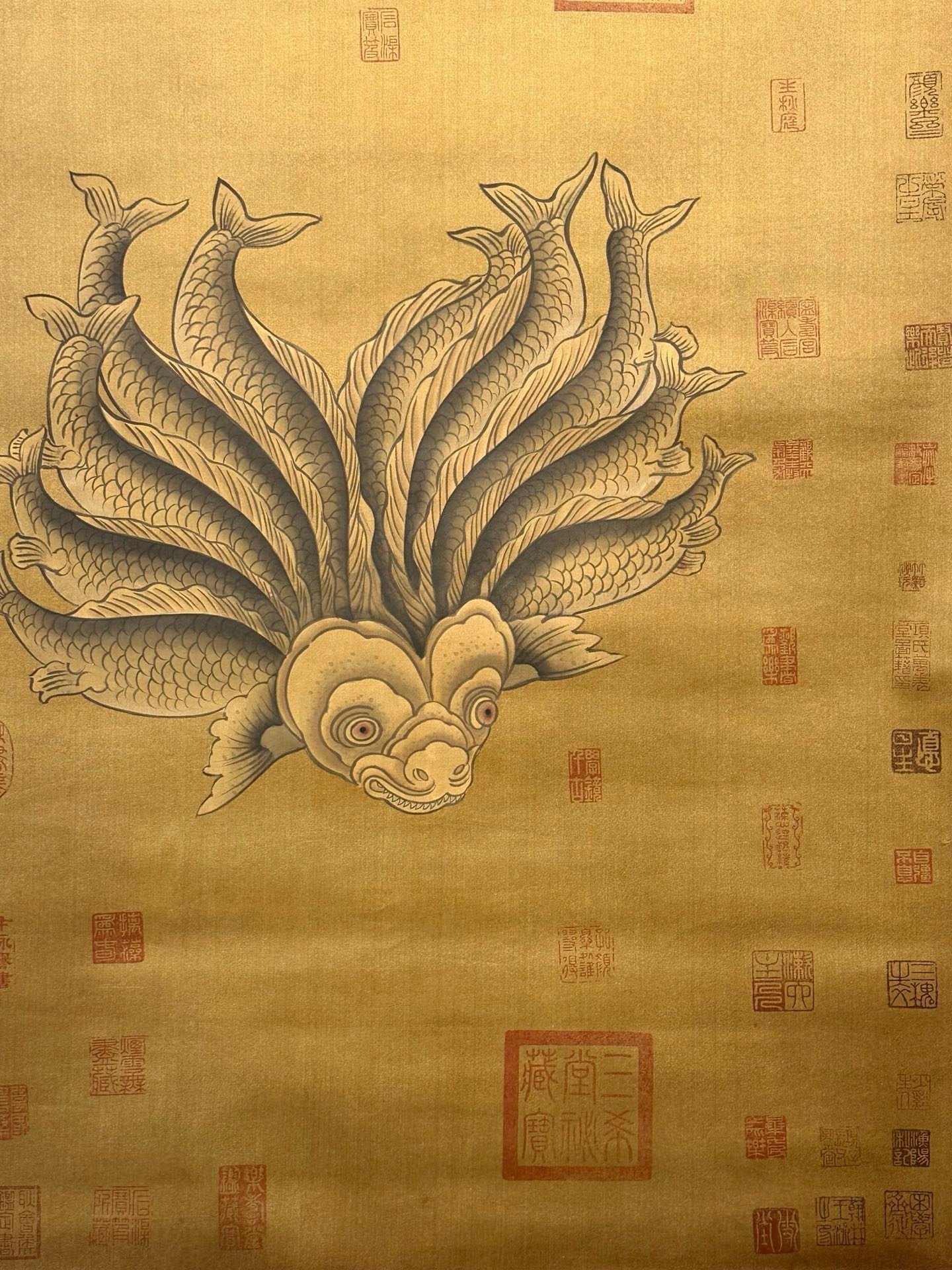 Chinese scroll painting Yu Si