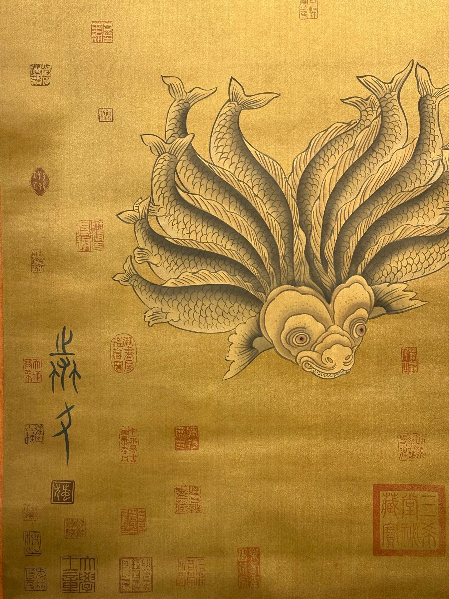 Chinese scroll painting Yu Si