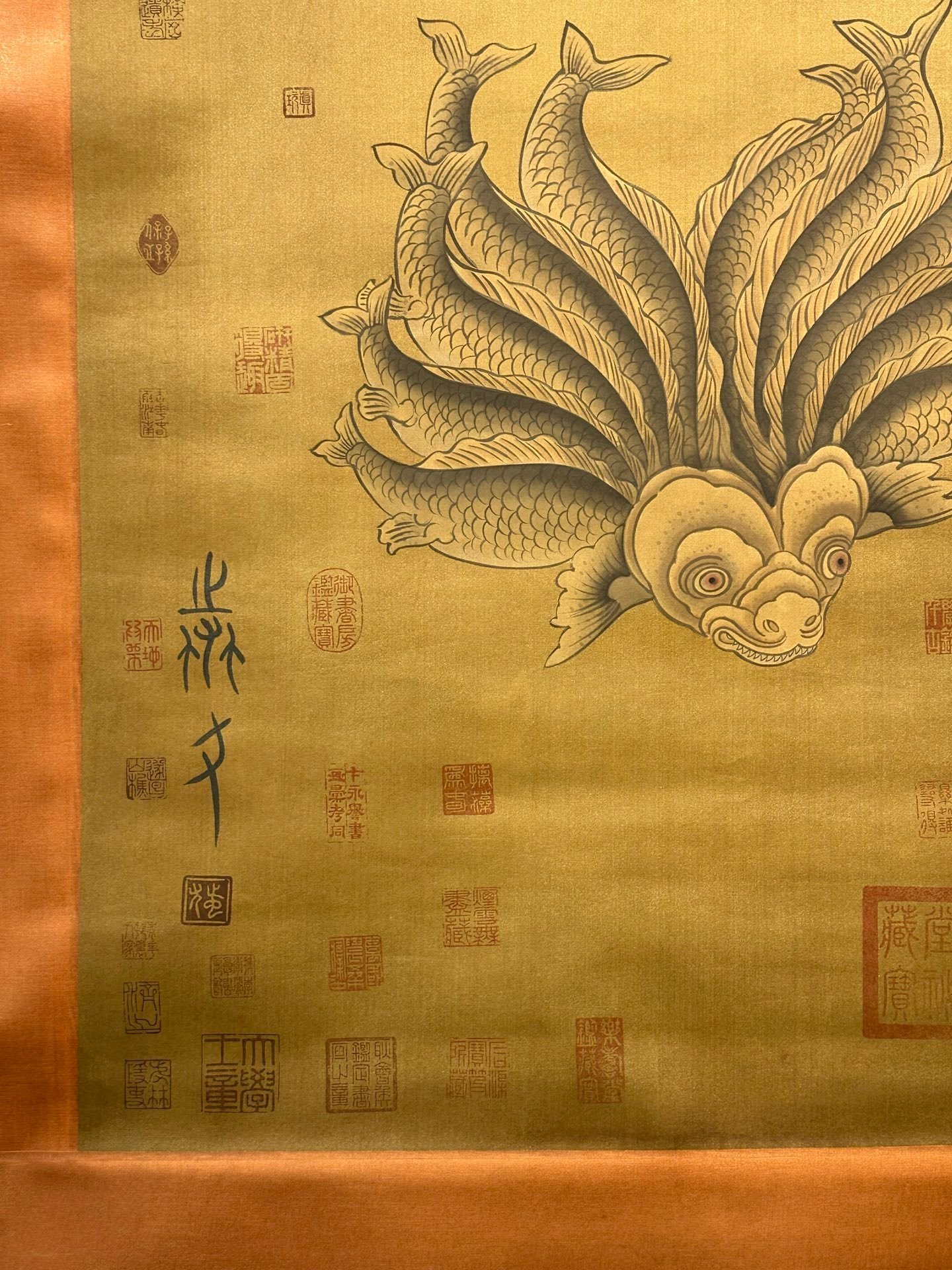 Chinese scroll painting Yu Si