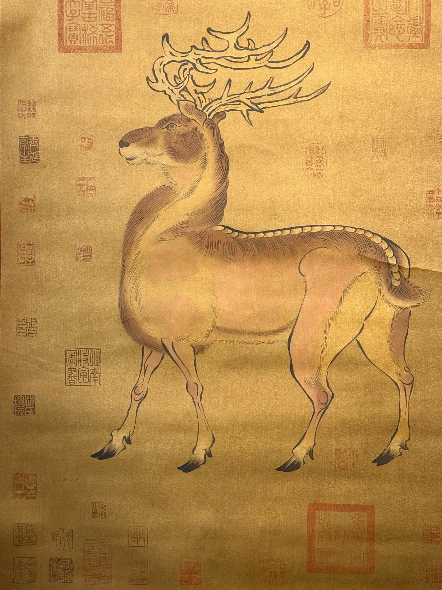 Chinese scroll painting Wang Huo