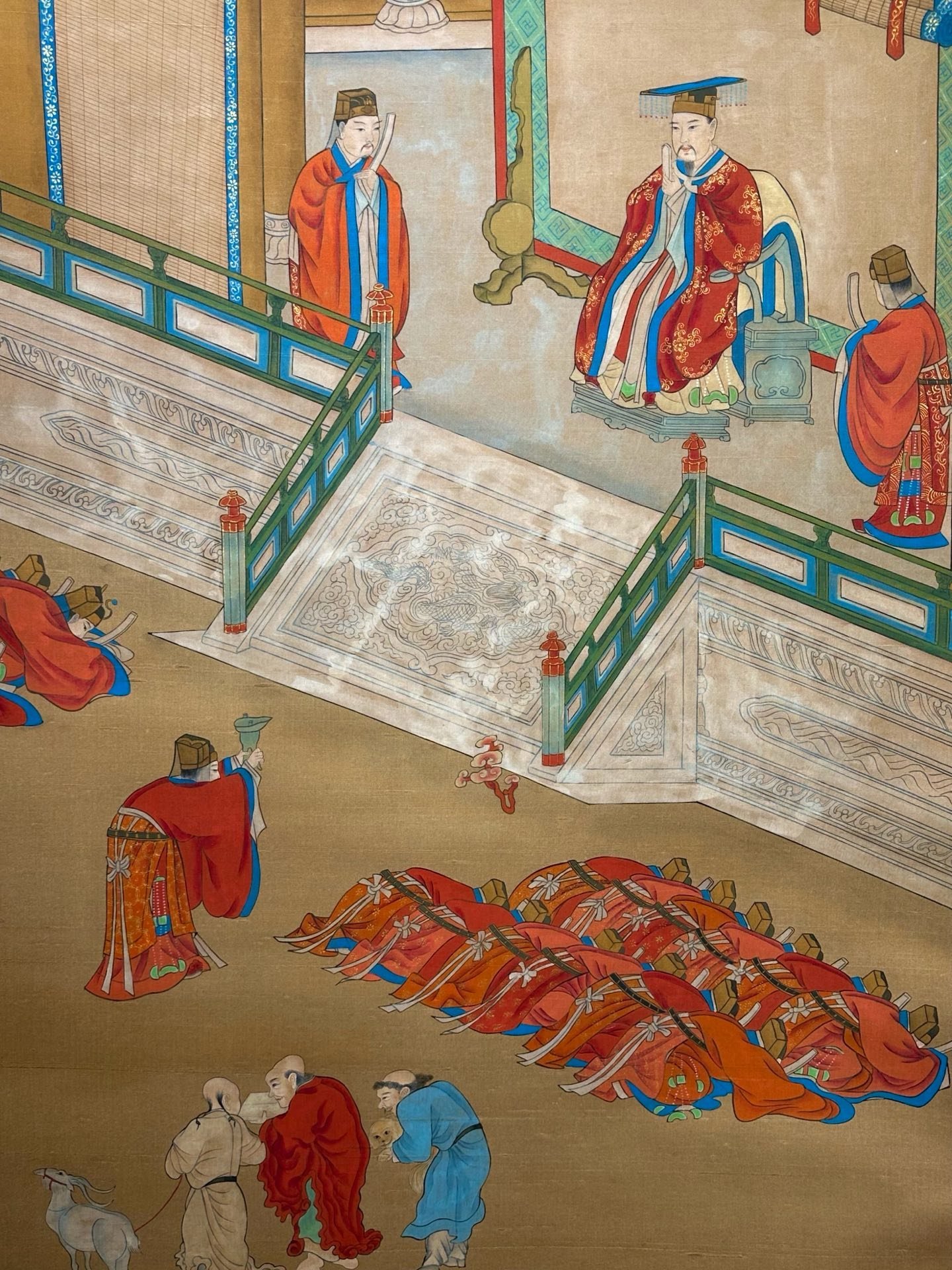 Chinese scroll painting Qiu Ying