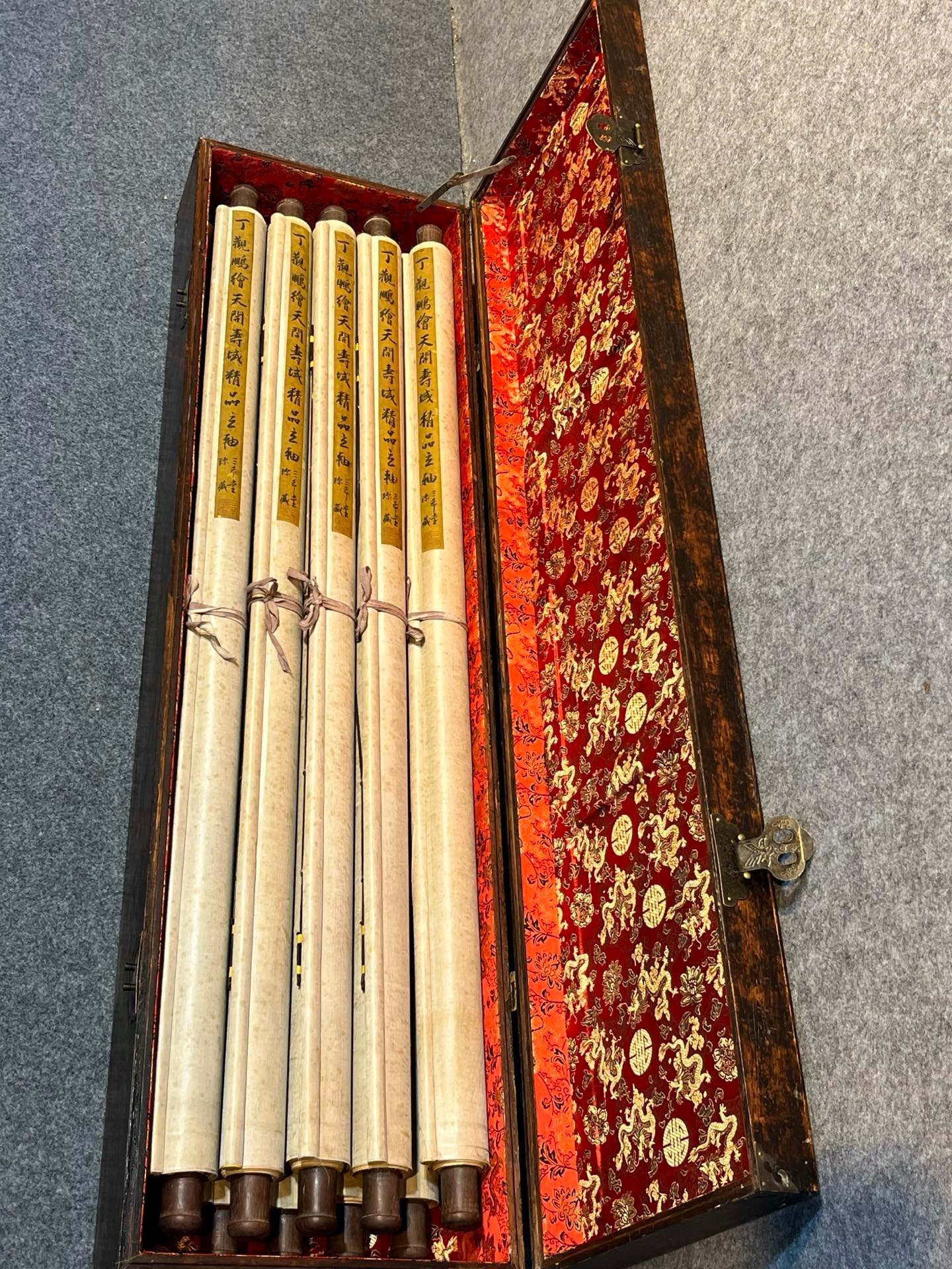 Chinese scroll painting Ding Guanpeng