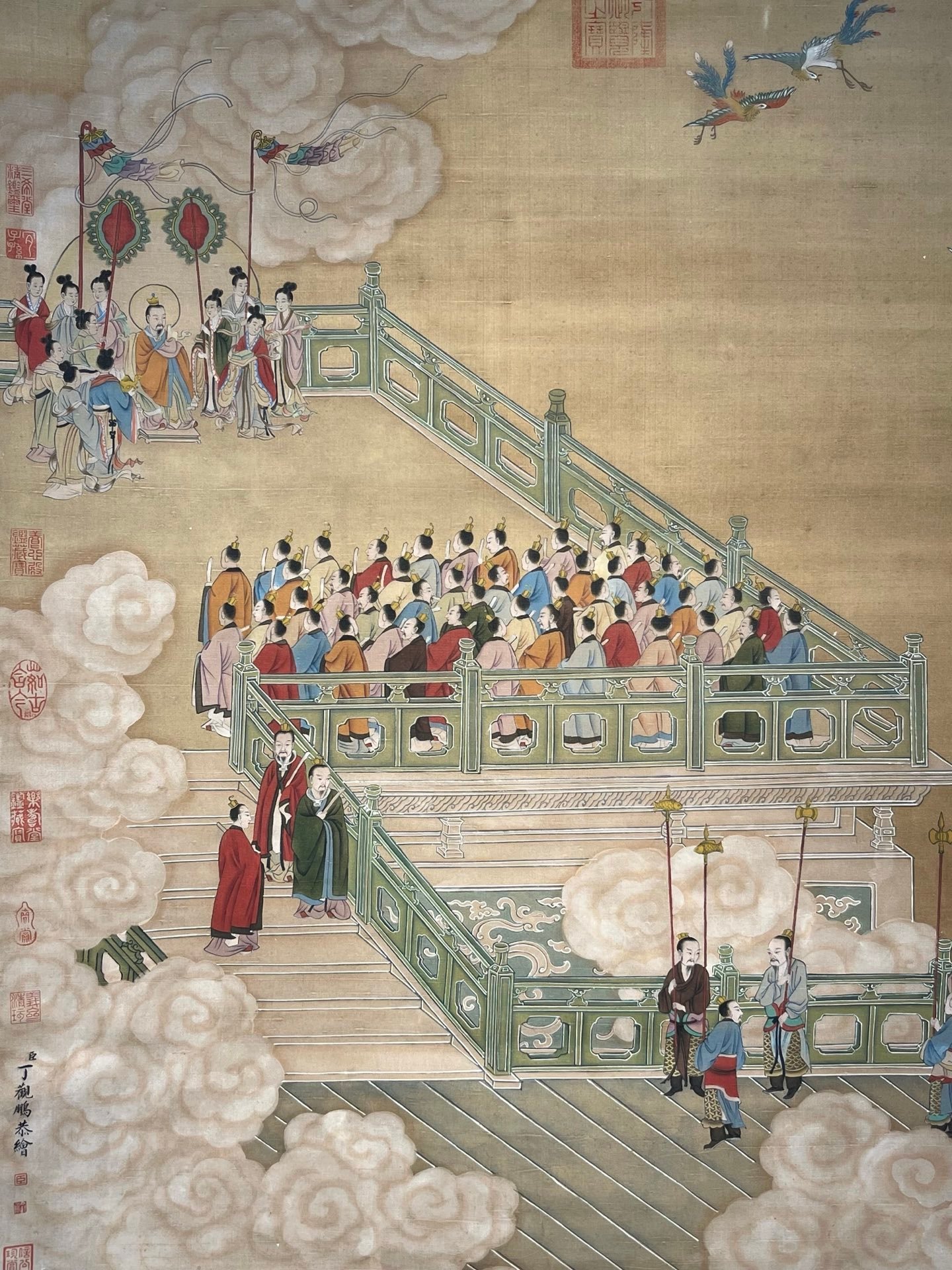 Chinese scroll painting Ding Guanpeng