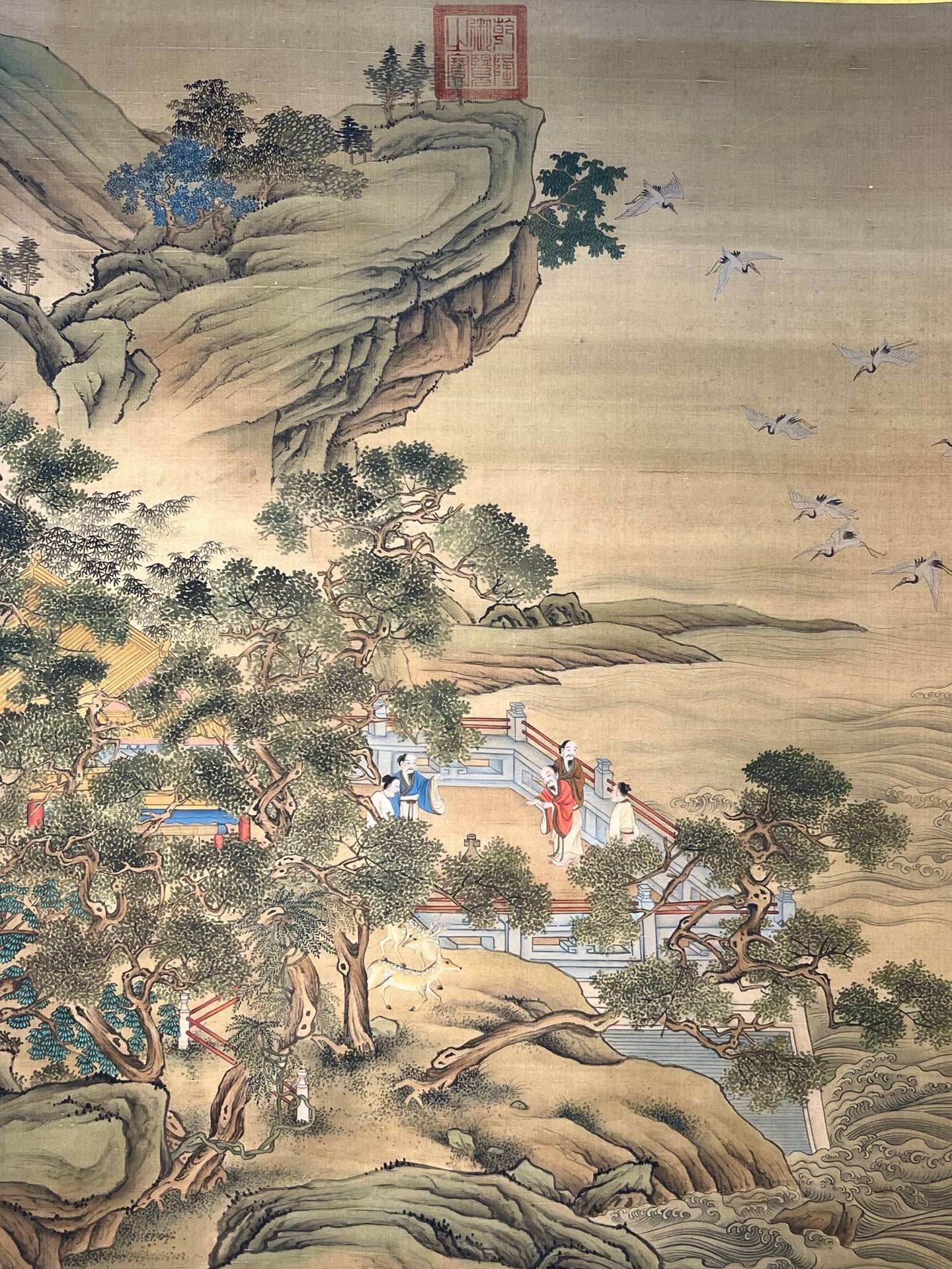 Chinese scroll painting Ding Guanpeng