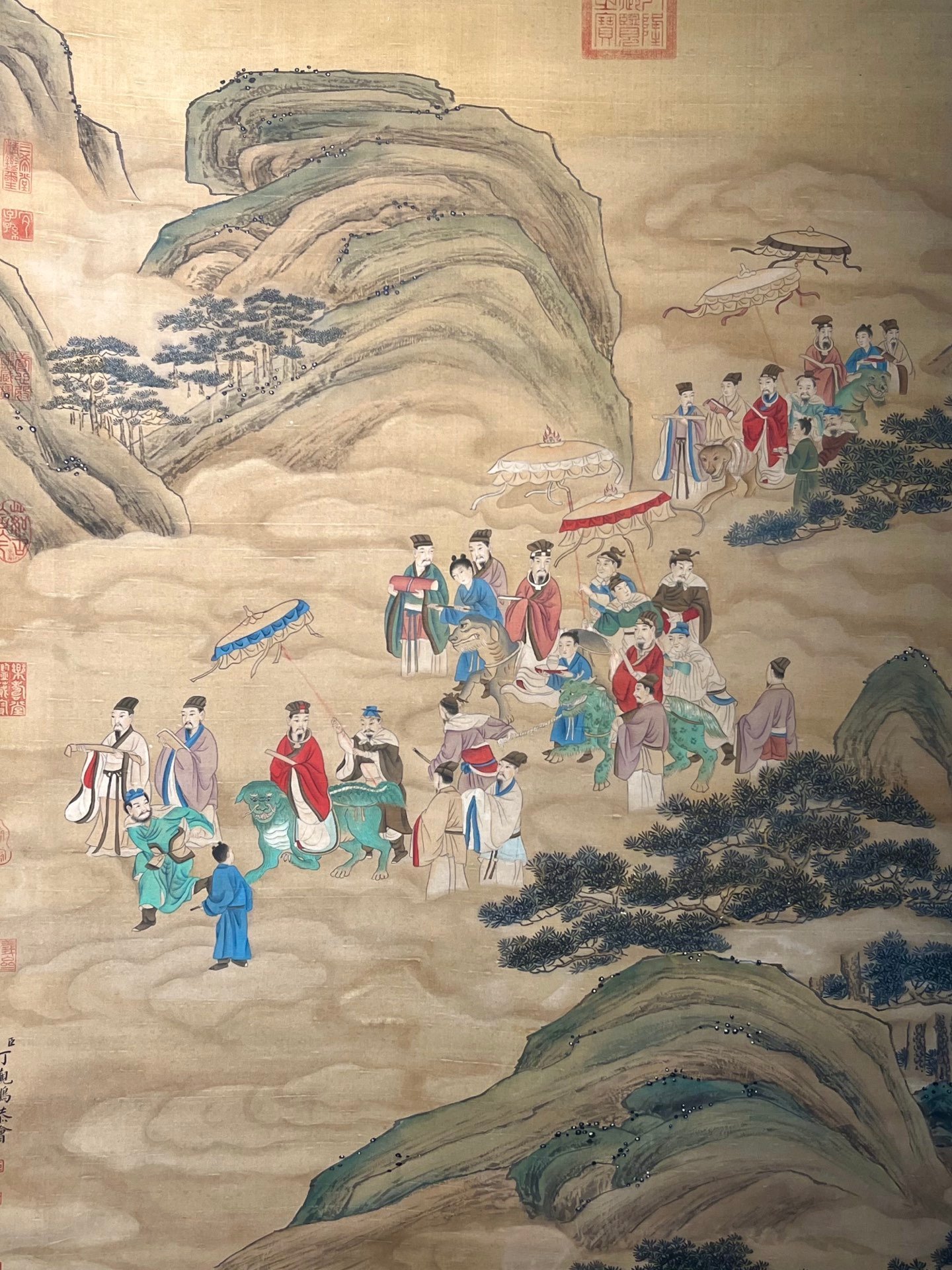 Chinese scroll painting Ding Guanpeng