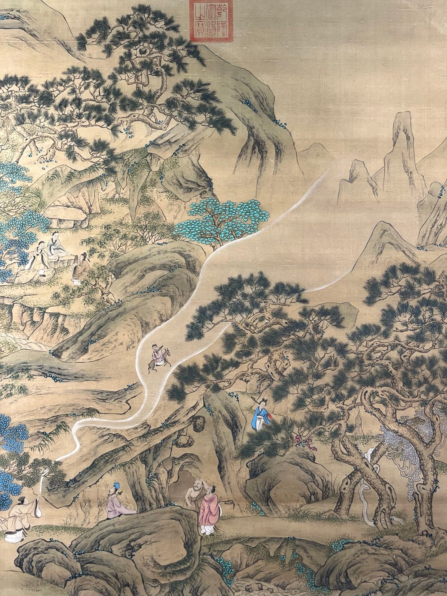 Chinese scroll painting Ding Guanpeng
