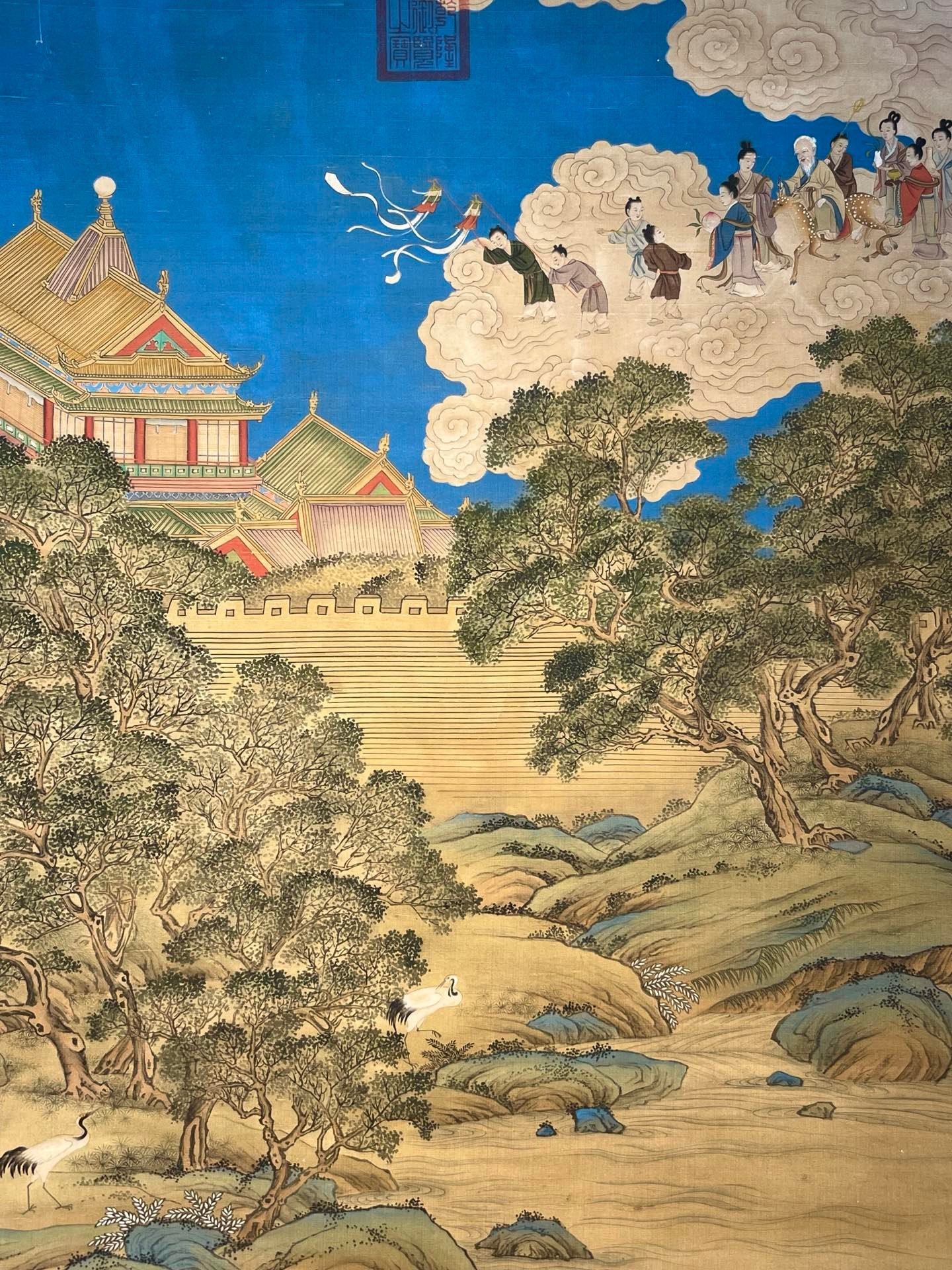 Chinese scroll painting Ding Guanpeng