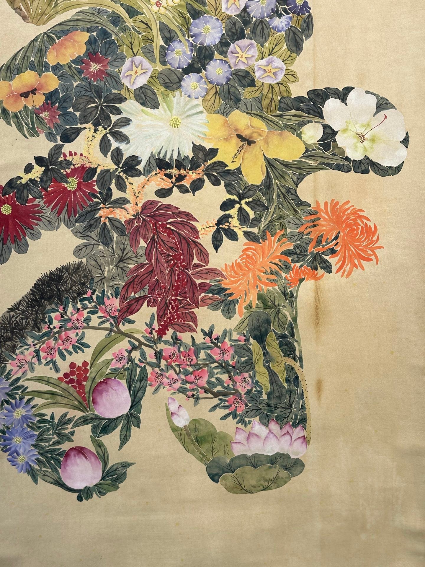 Chinese scroll painting Guangxu