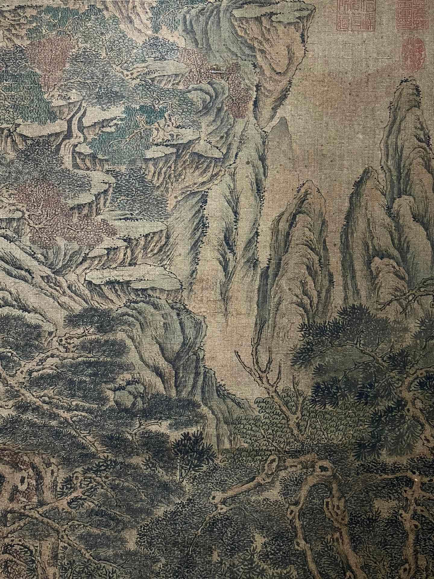 Chinese scroll painting Zhang Chou