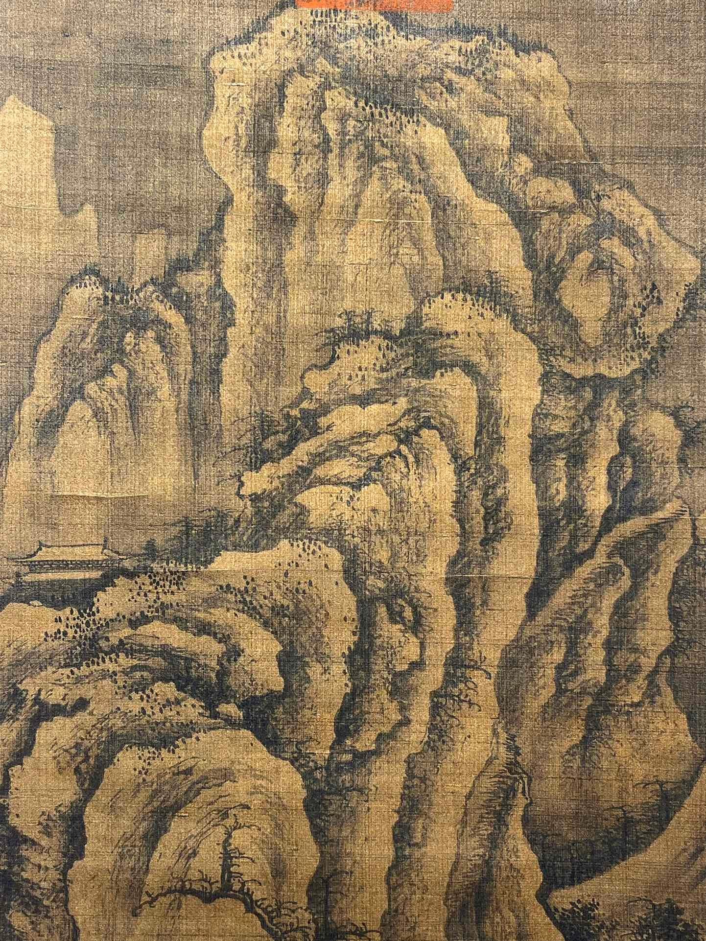 Chinese scroll painting Liu Guandao