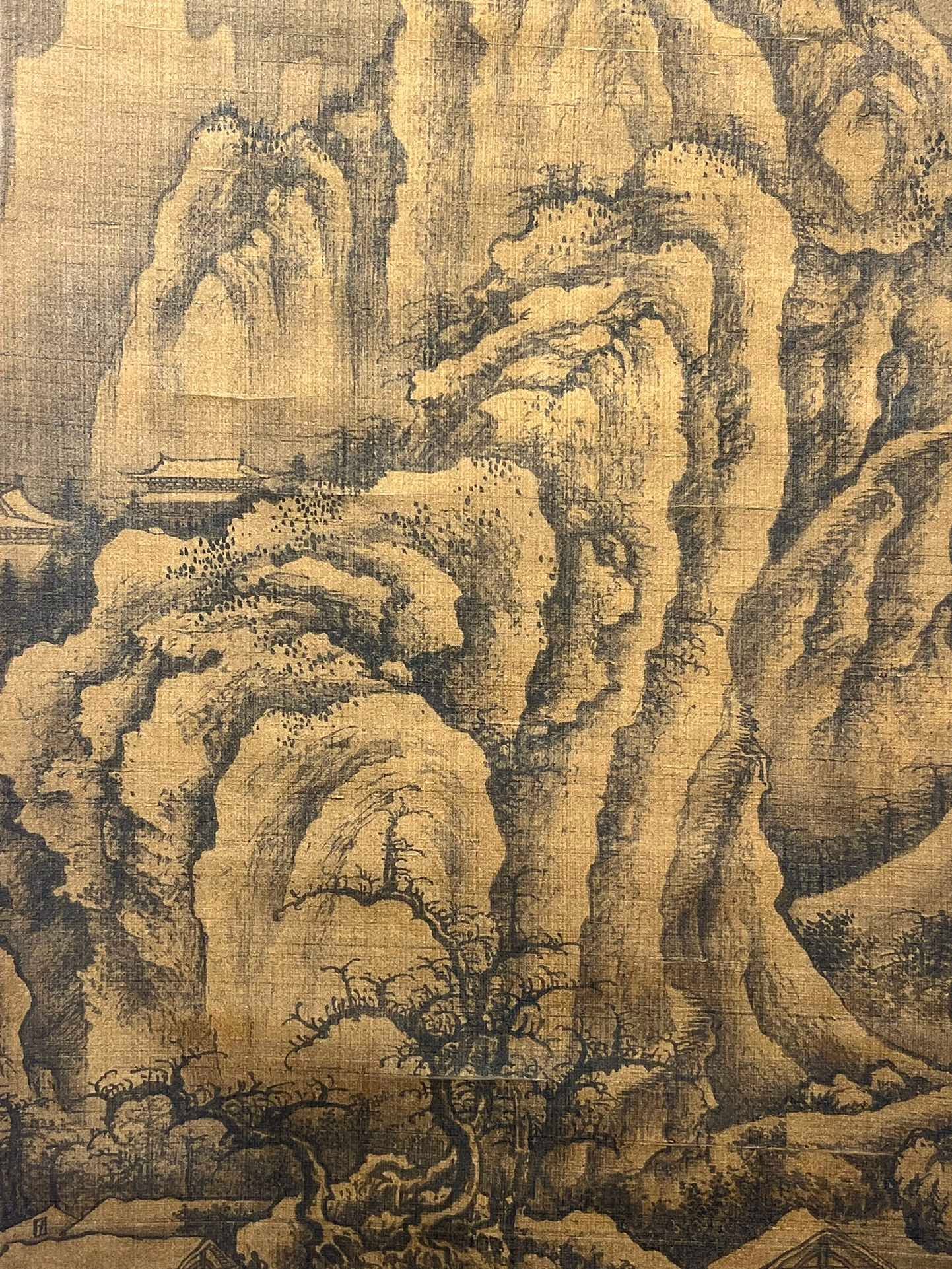 Chinese scroll painting Liu Guandao