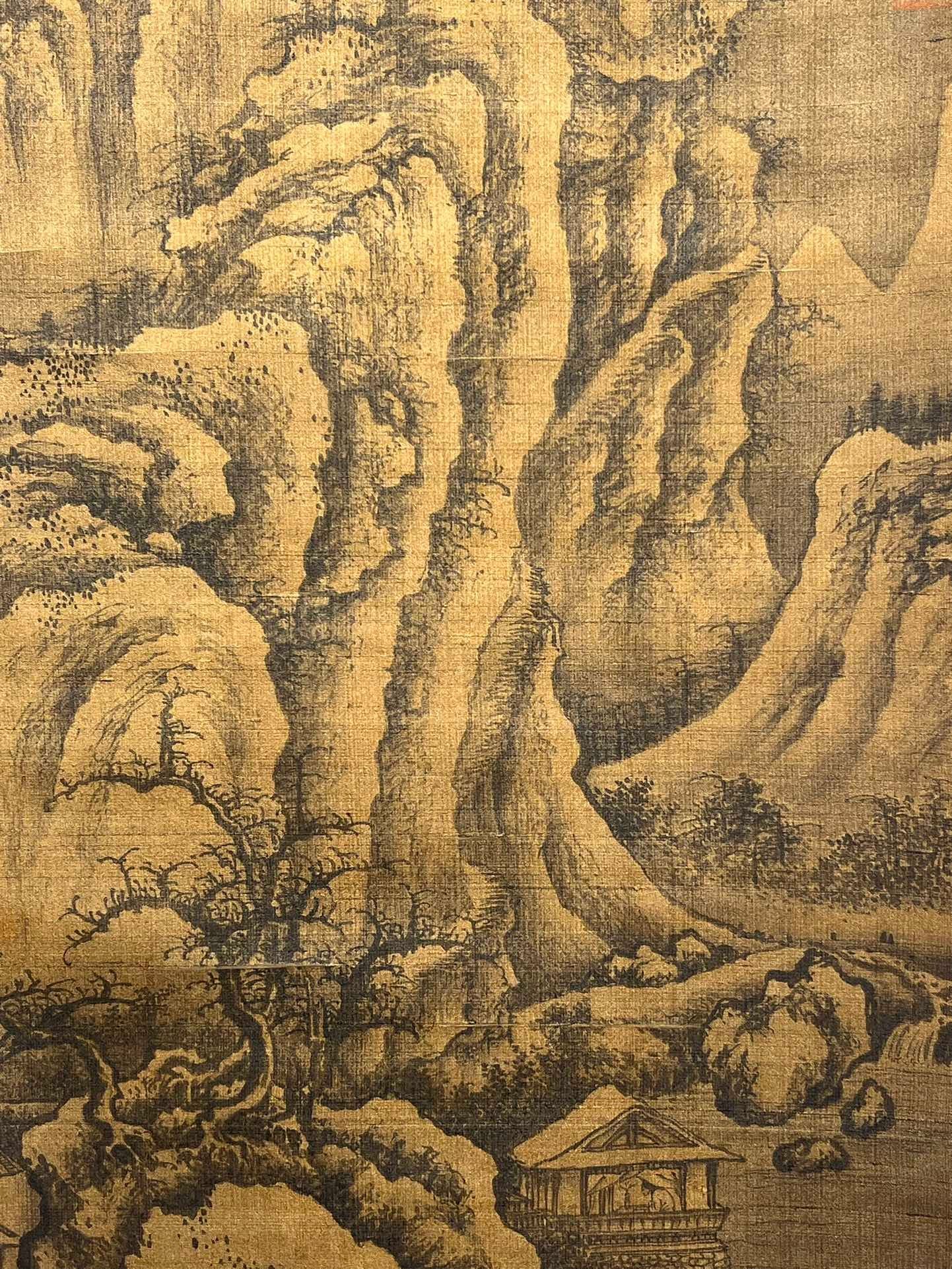 Chinese scroll painting Liu Guandao