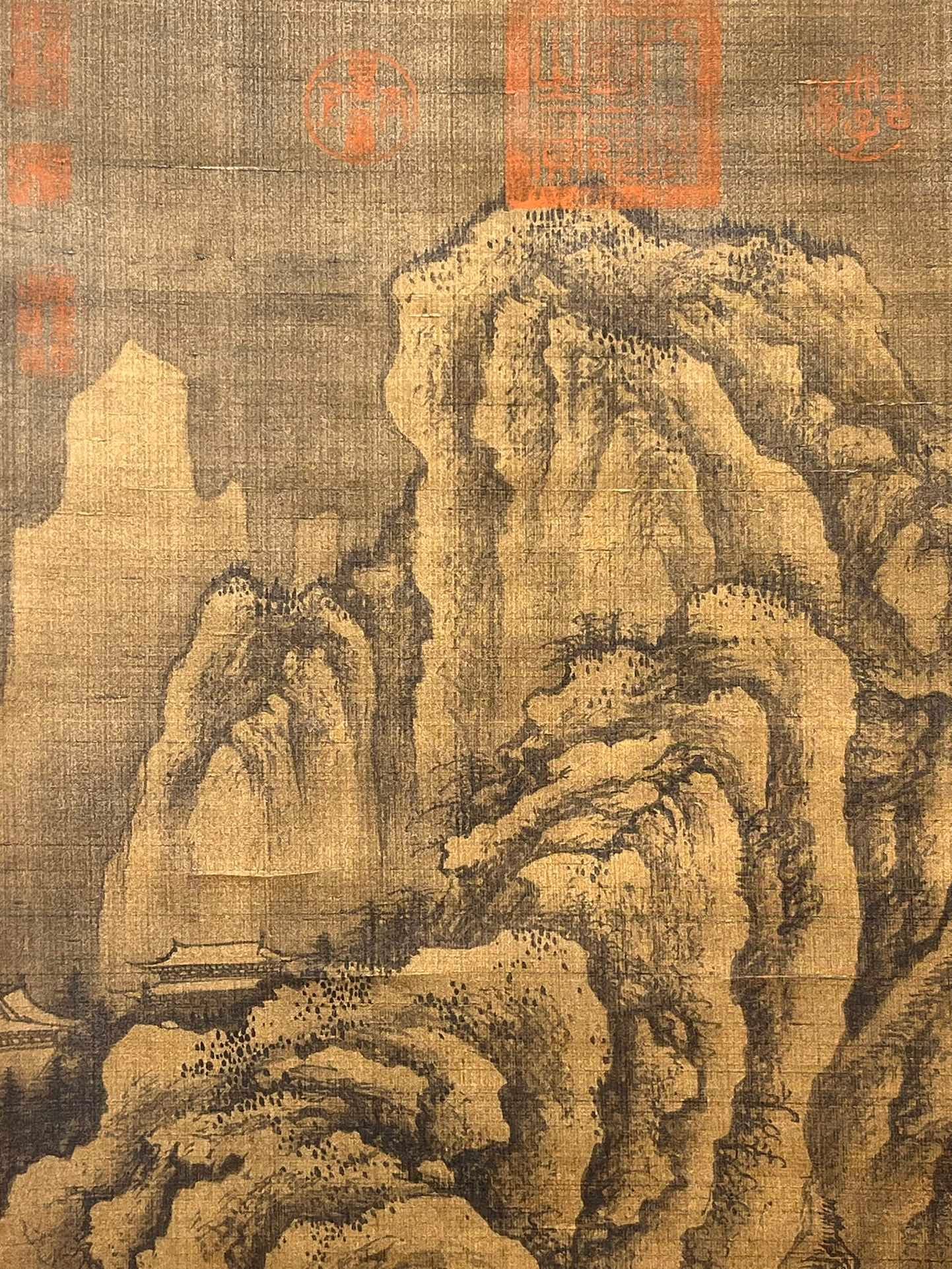Chinese scroll painting Liu Guandao