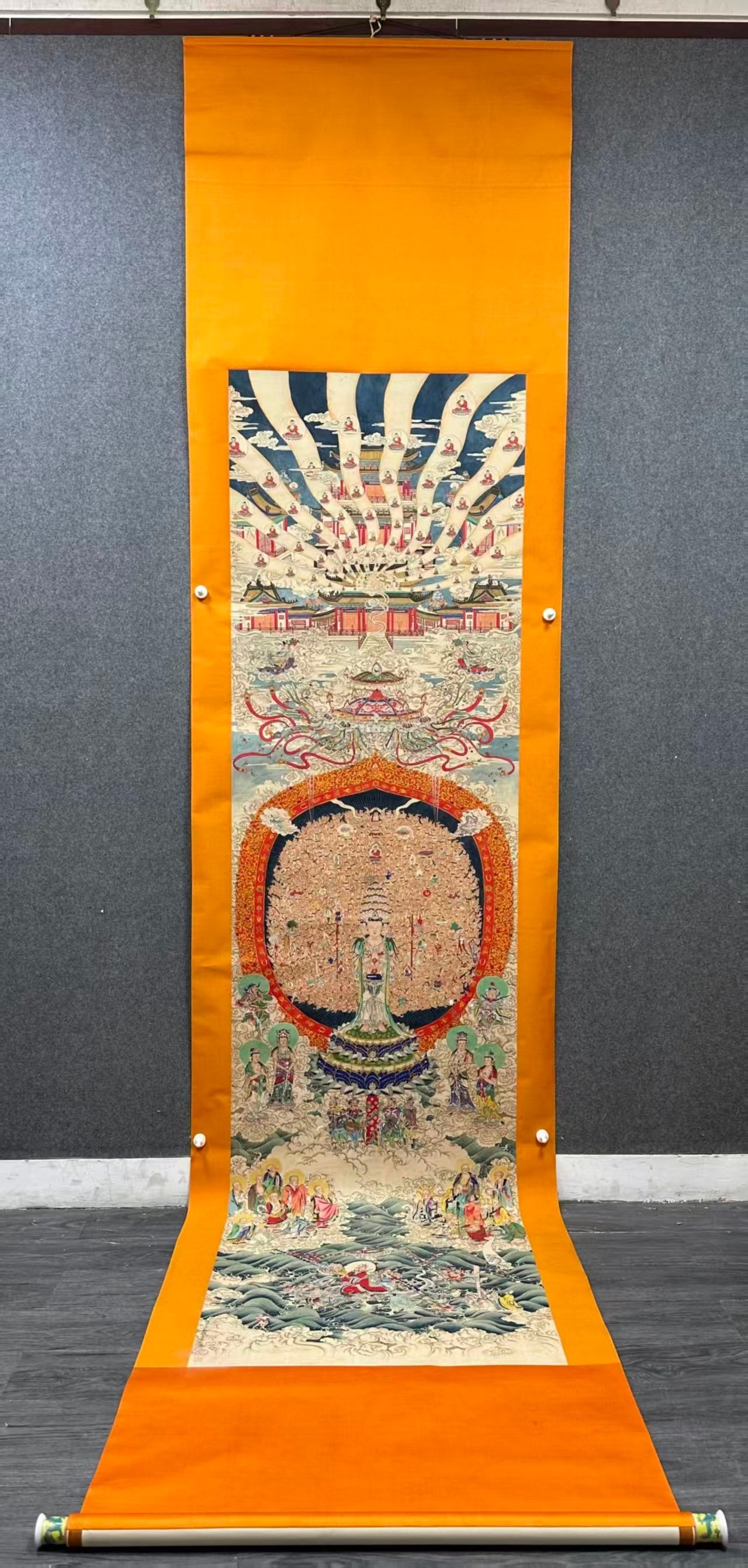 Chinese scroll painting Ding Yunpeng