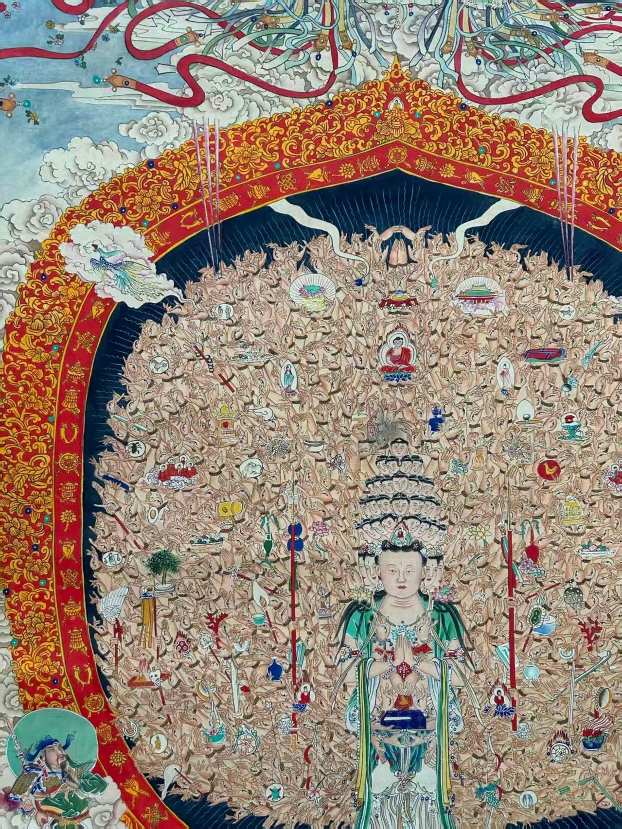 Chinese scroll painting Ding Yunpeng