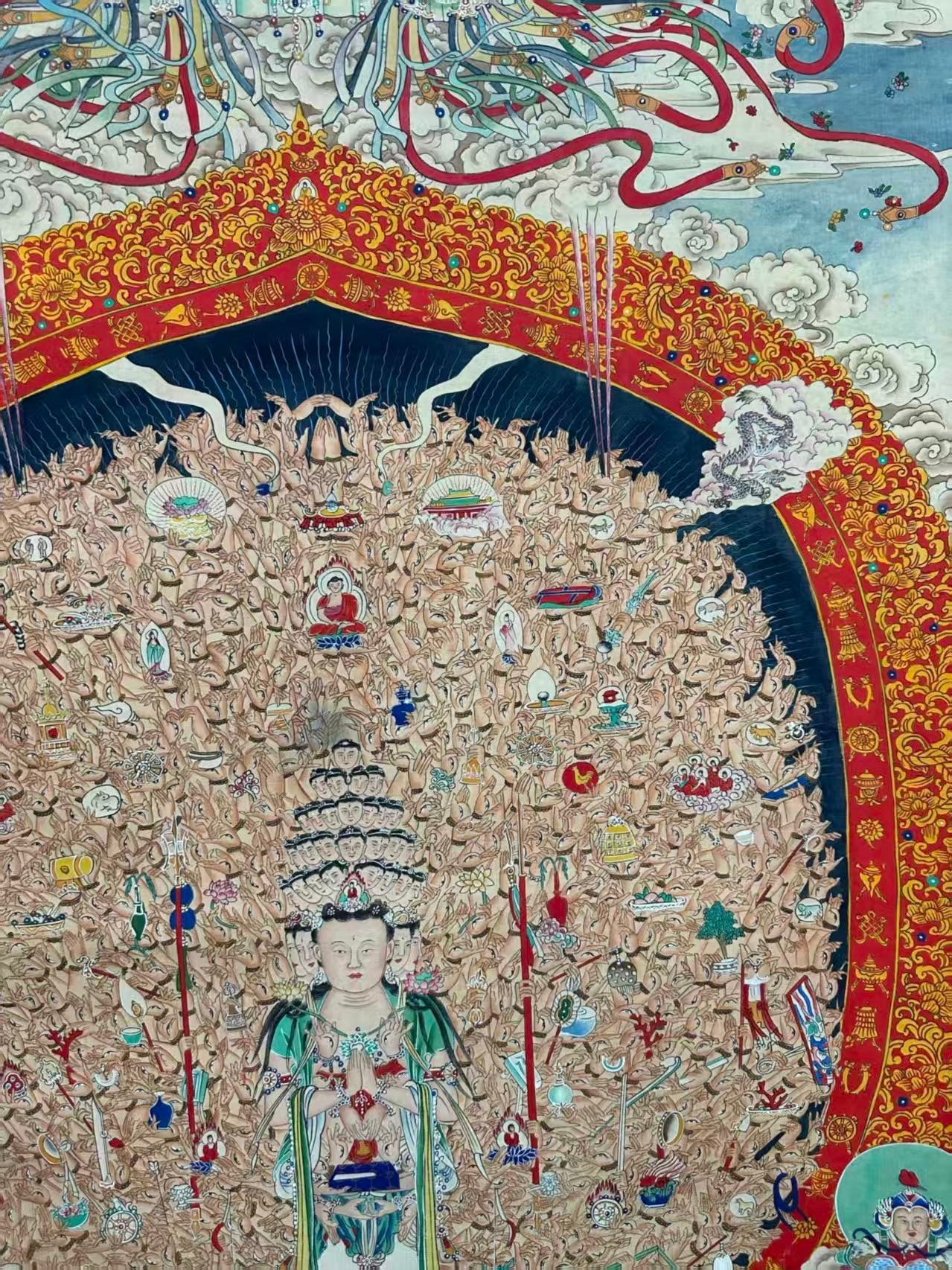 Chinese scroll painting Ding Yunpeng